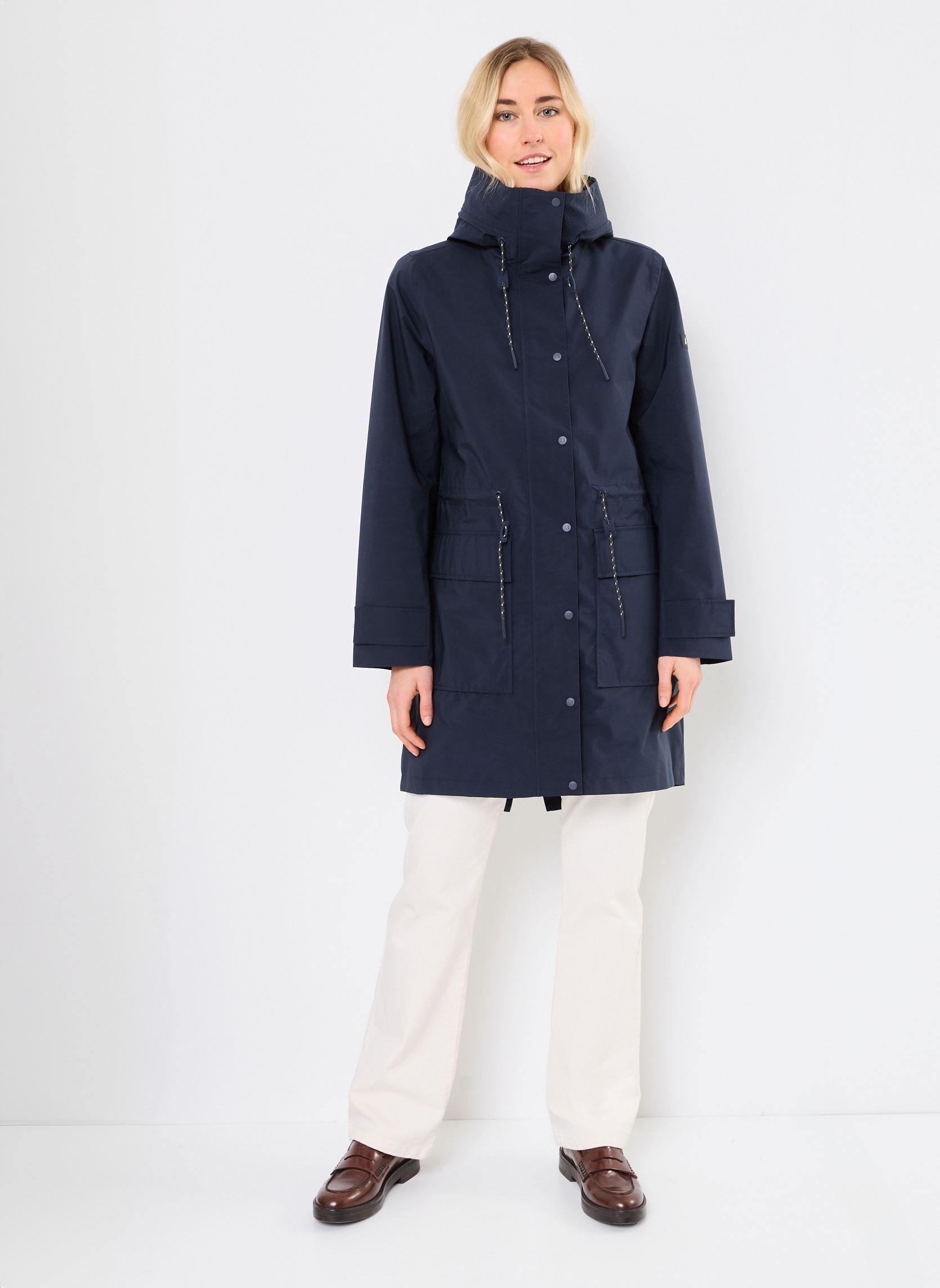 Parkas Parka fishtail Gore-Tex® - T-KIT femme bleu Aigle Parkas Parka fishtail Gore-Tex® - T-KIT femme bleu Empire