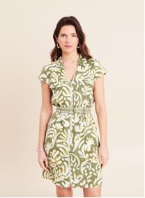 Robes REREKYOLINA femme vert