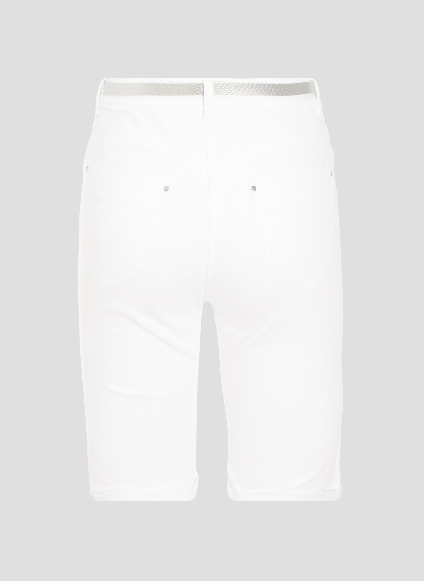 Bermudas PEBISOU femme blanc Bréal Bermudas PEBISOU femme blanc Blanc