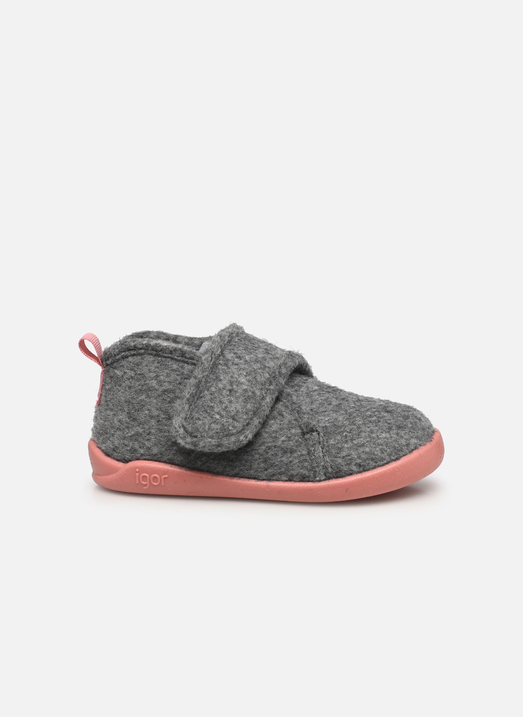 Chaussons Homie barefoot fille gris Igor Chaussons Homie barefoot fille gris Gris rosa