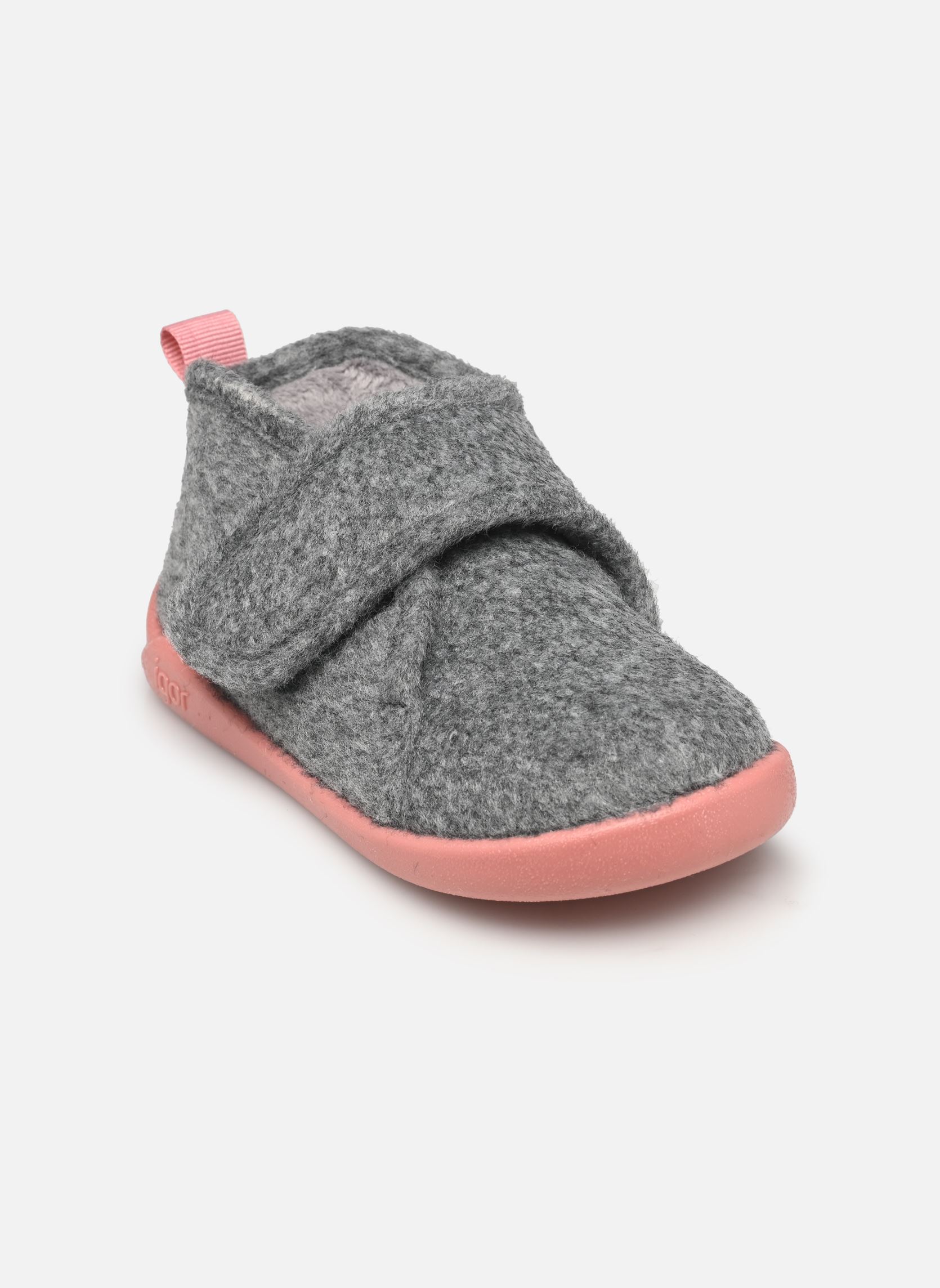 Chaussons Homie barefoot fille gris Igor Chaussons Homie barefoot fille gris Gris rosa