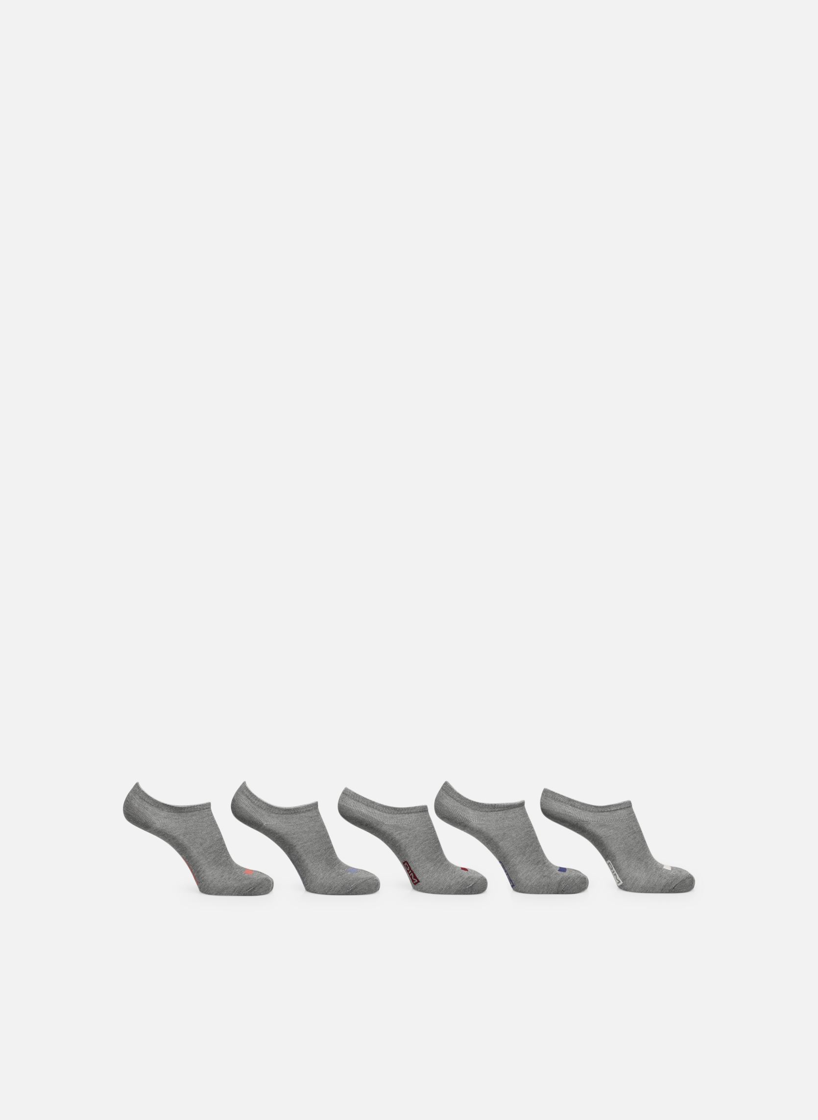 Sneakersocken Ecodim Socquettes X5 damen grau Dim Sneakersocken Ecodim Socquettes X5 damen grau B4U_GRCCPAST