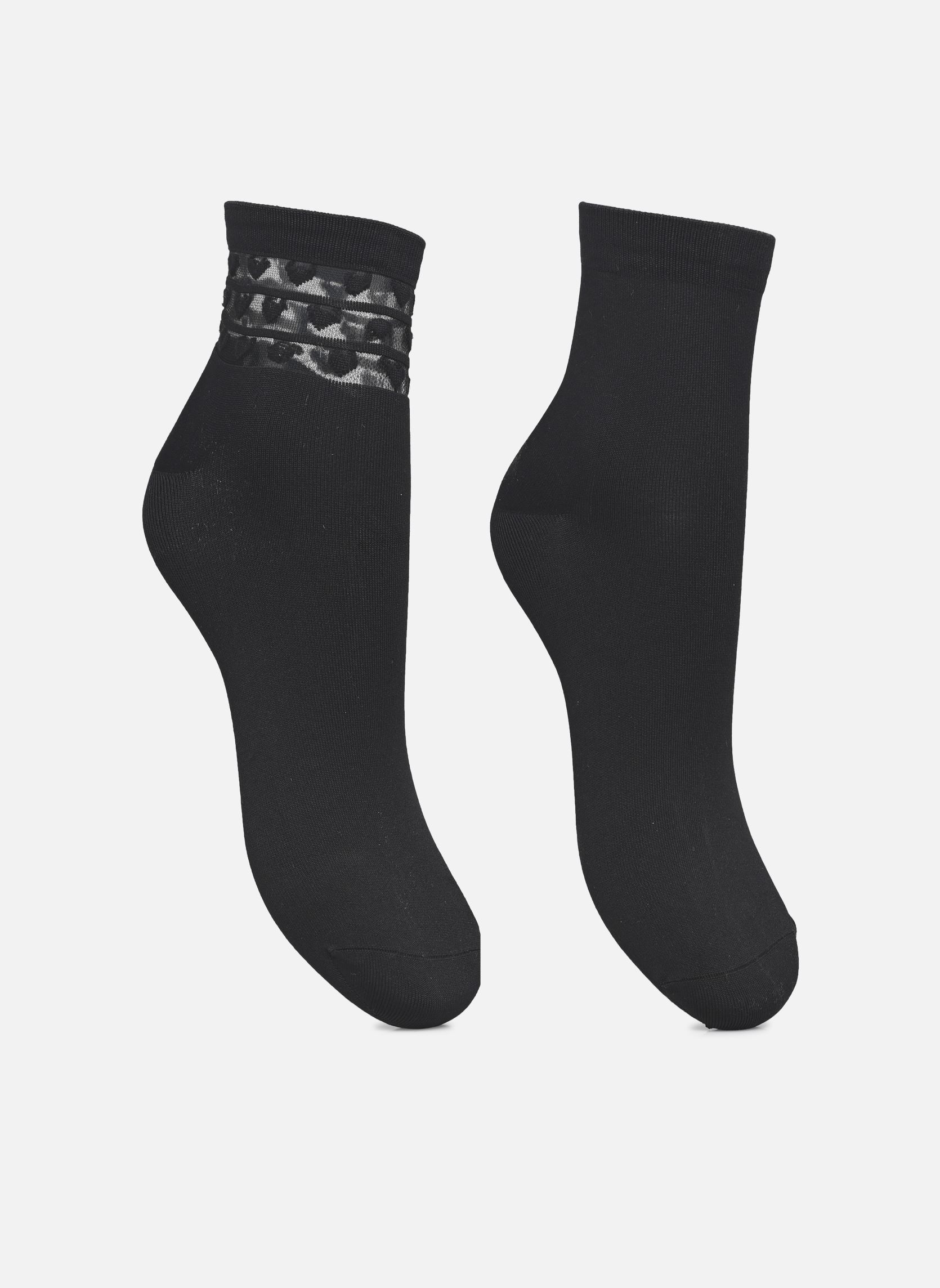 Socken Skin Style X2 damen schwarz Dim Socken Skin Style X2 damen schwarz Noir/noir