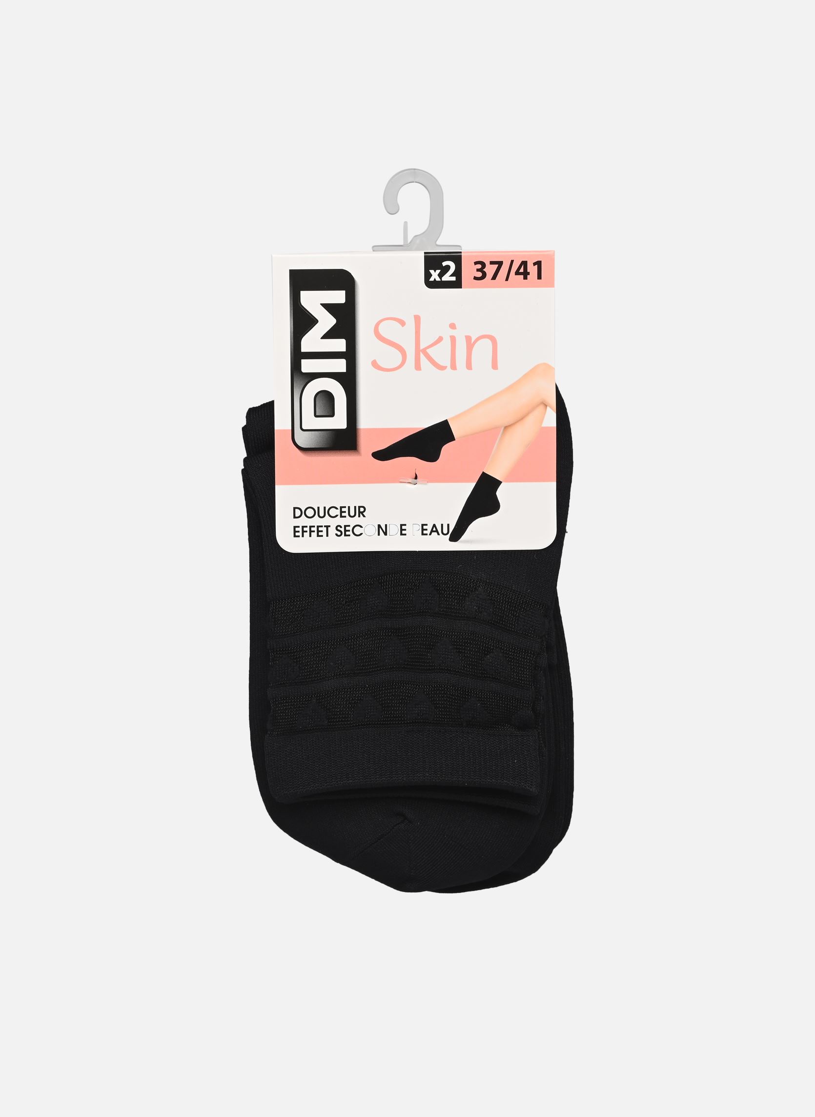 Socken Skin Style X2 damen schwarz Dim Socken Skin Style X2 damen schwarz Noir/noir
