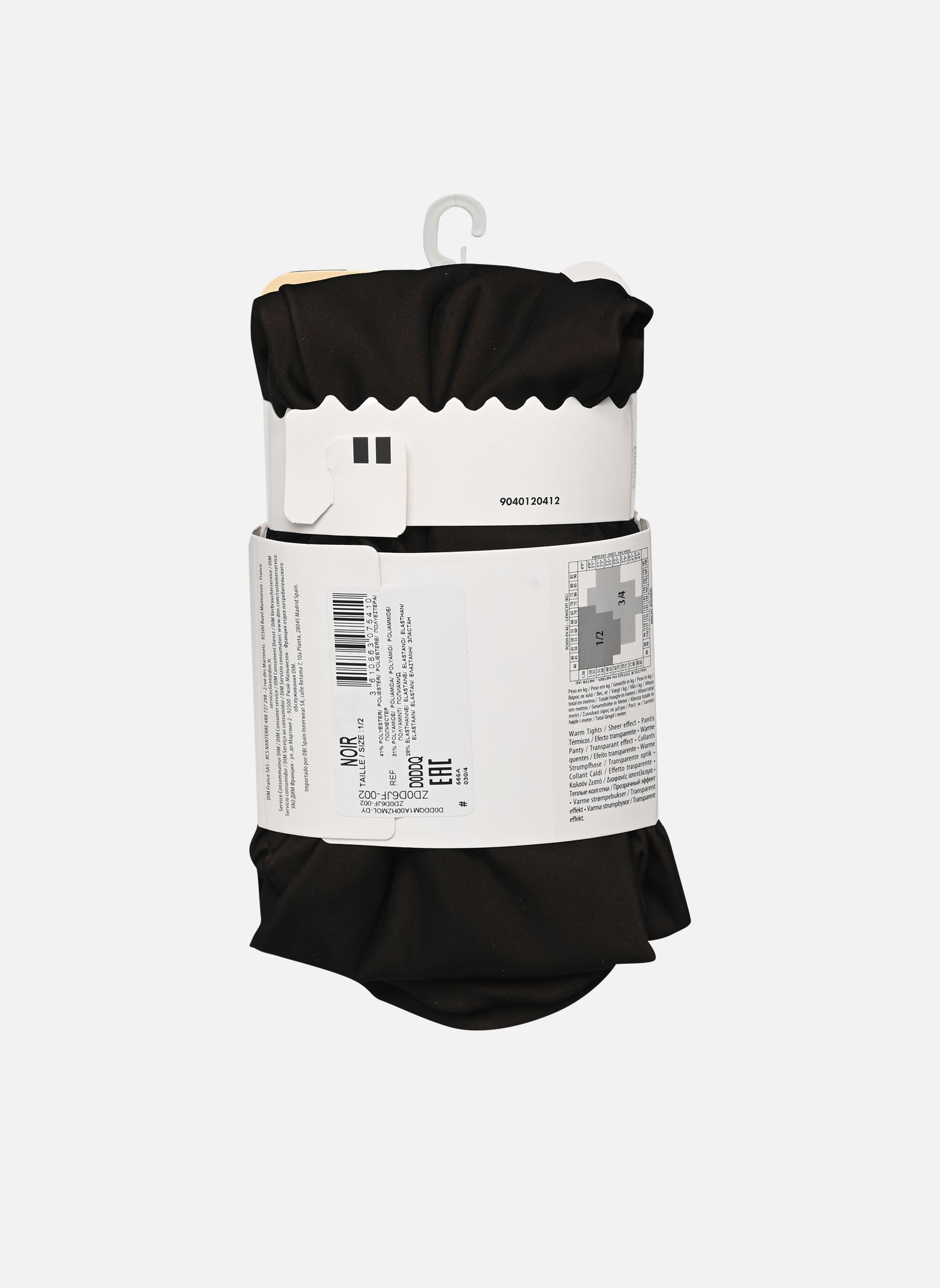 Transparente Strumpfhosen Collant Chaud Et Transparent damen schwarz Dim Transparente Strumpfhosen Collant Chaud Et Transparent damen schwarz NOIR