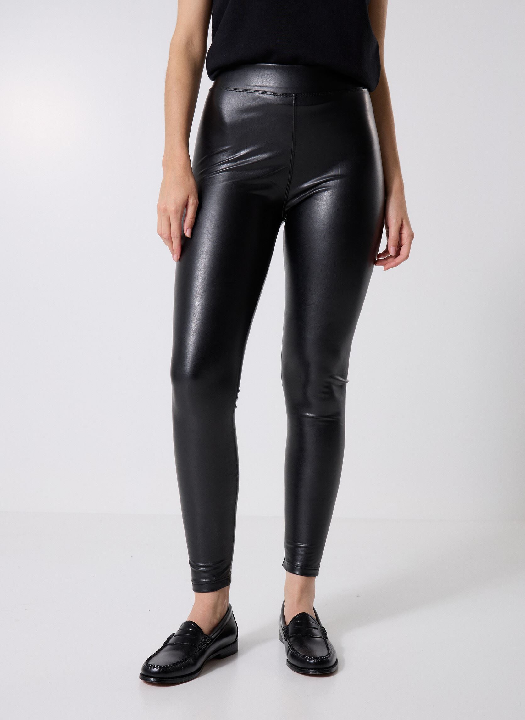 Vêtements Dim Relax & Go Efet Cuir Legging pour Accessoires