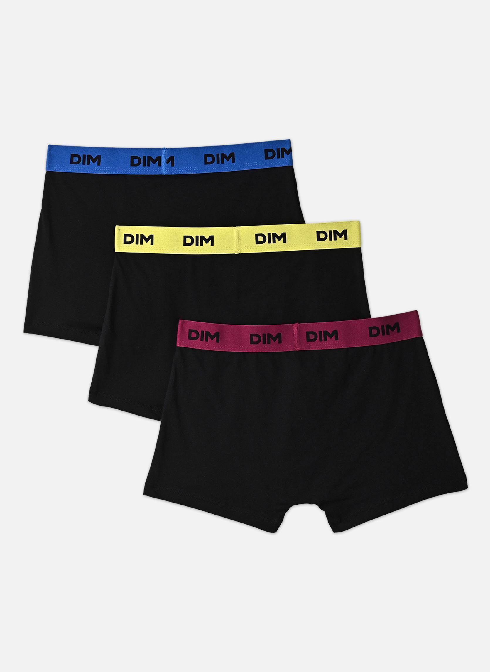 Boxers Mix & Colors Boxers X3 homme noir Dim Boxers Mix & Colors Boxers X3 homme noir BUI LOT FLAS