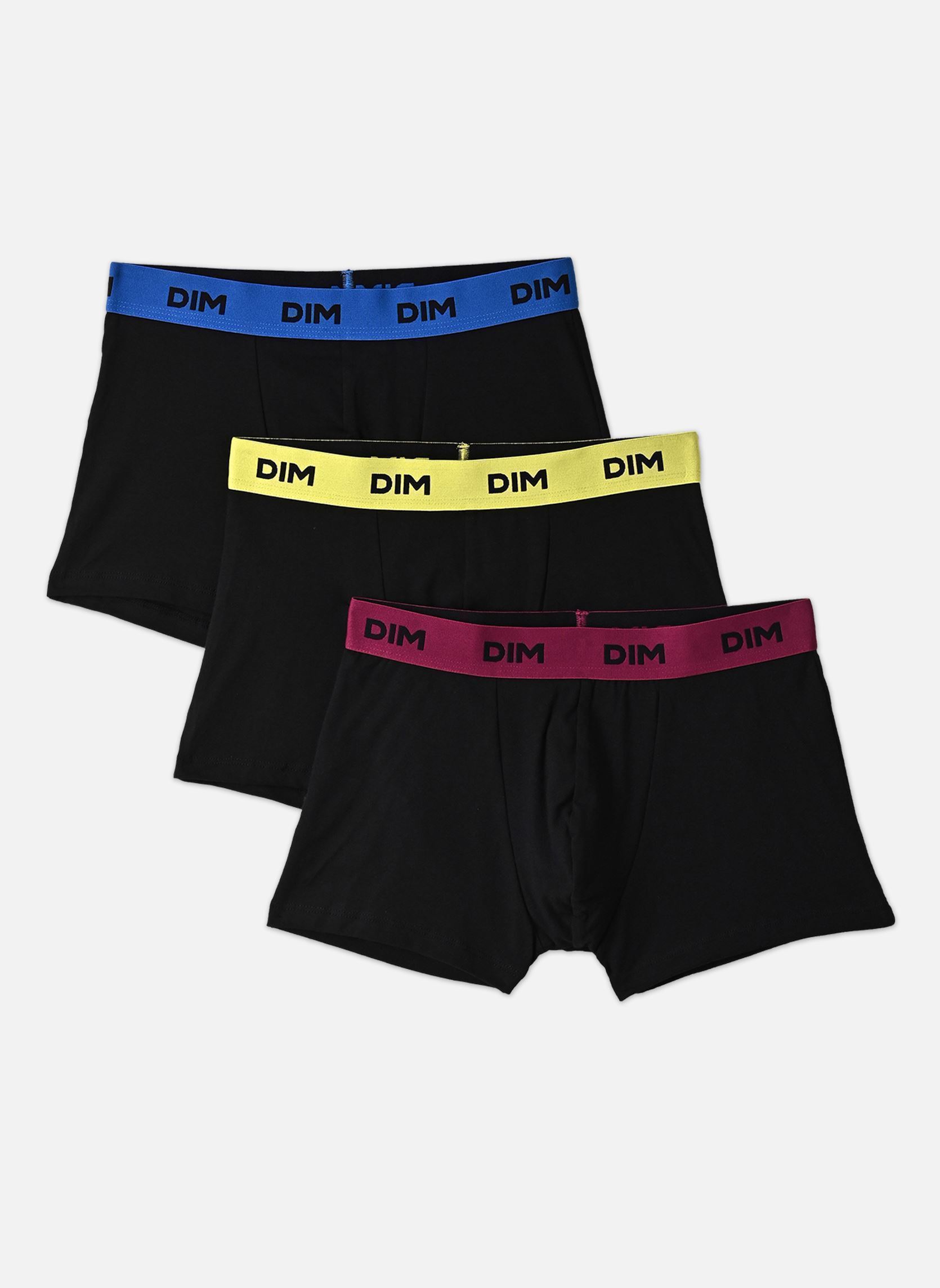 Boxers Mix & Colors Boxers X3 homme noir Dim Boxers Mix & Colors Boxers X3 homme noir BUI LOT FLAS