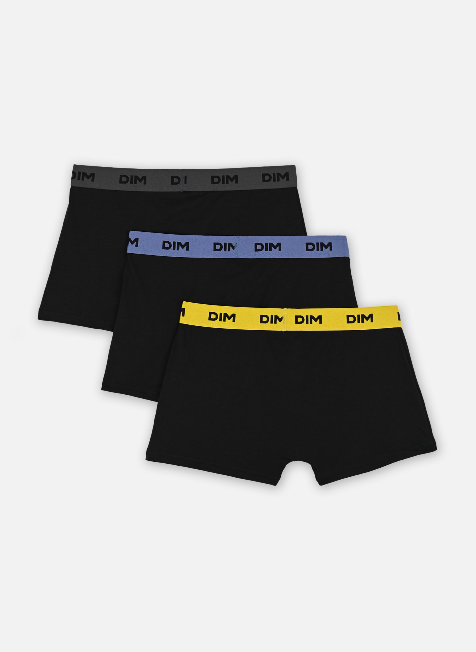 Sportunterwäsche Mix & Colors Boxers X3 herren schwarz Dim Sportunterwäsche Mix & Colors Boxers X3 herren schwarz NOIR CEINTURE MIMOSA/LILAS/BÉT