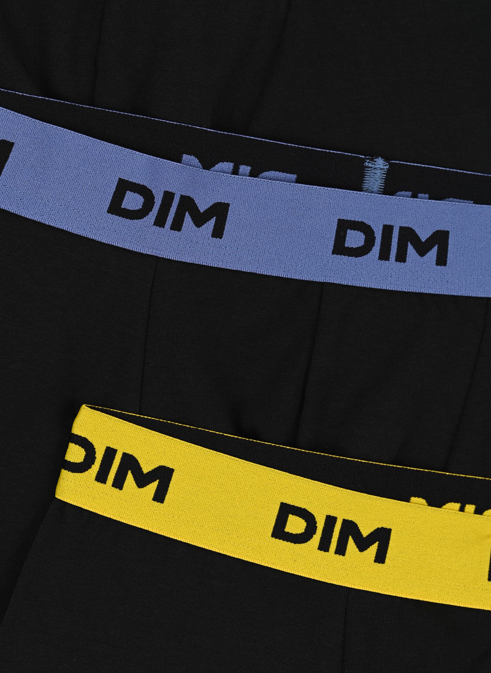 Sportunterwäsche Mix & Colors Boxers X3 herren schwarz Dim Sportunterwäsche Mix & Colors Boxers X3 herren schwarz NOIR CEINTURE MIMOSA/LILAS/BÉT