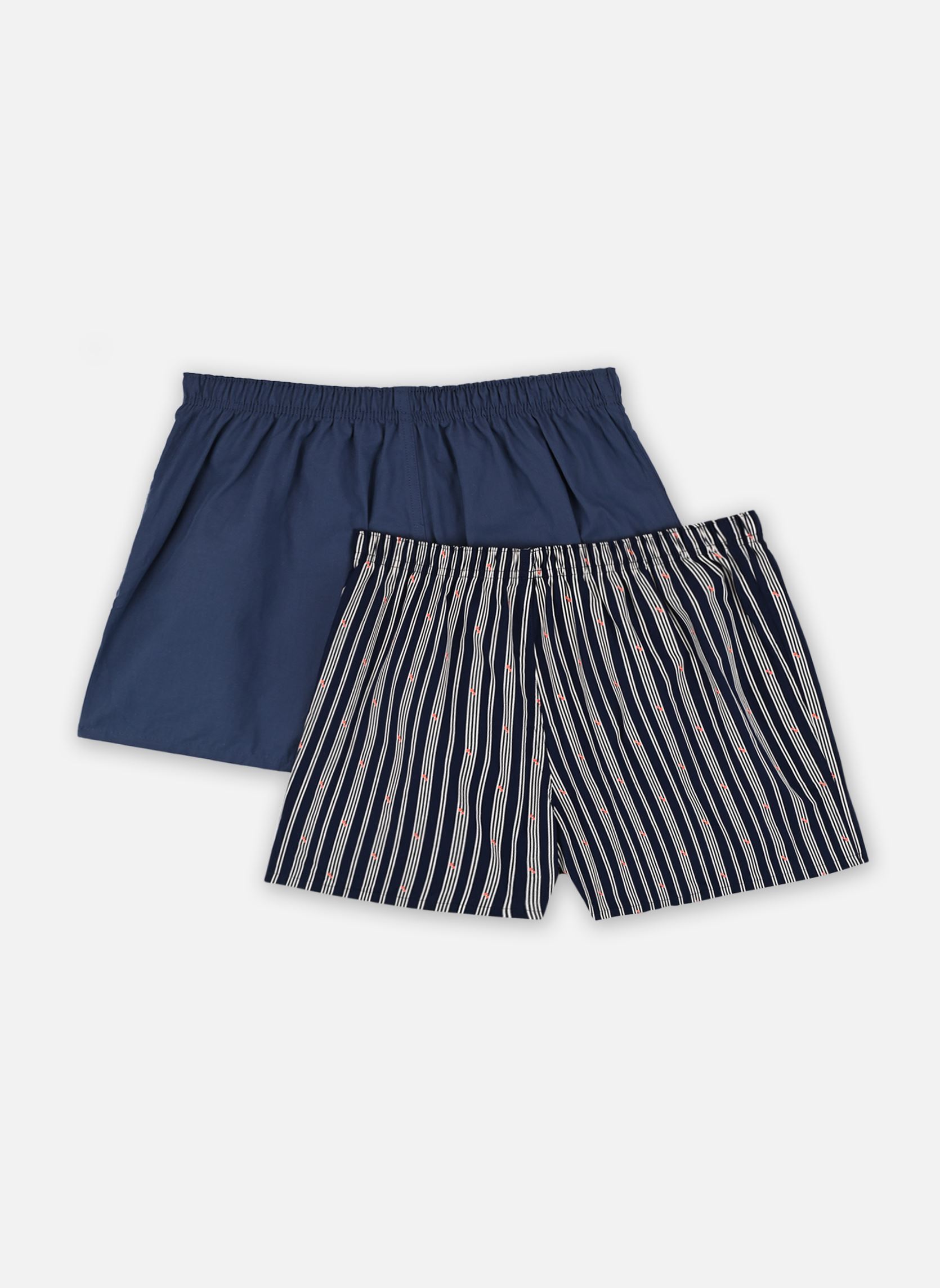 Caleçons Good Caleçon X2 homme bleu Dim Caleçons Good Caleçon X2 homme bleu Rayures Indigo Batik