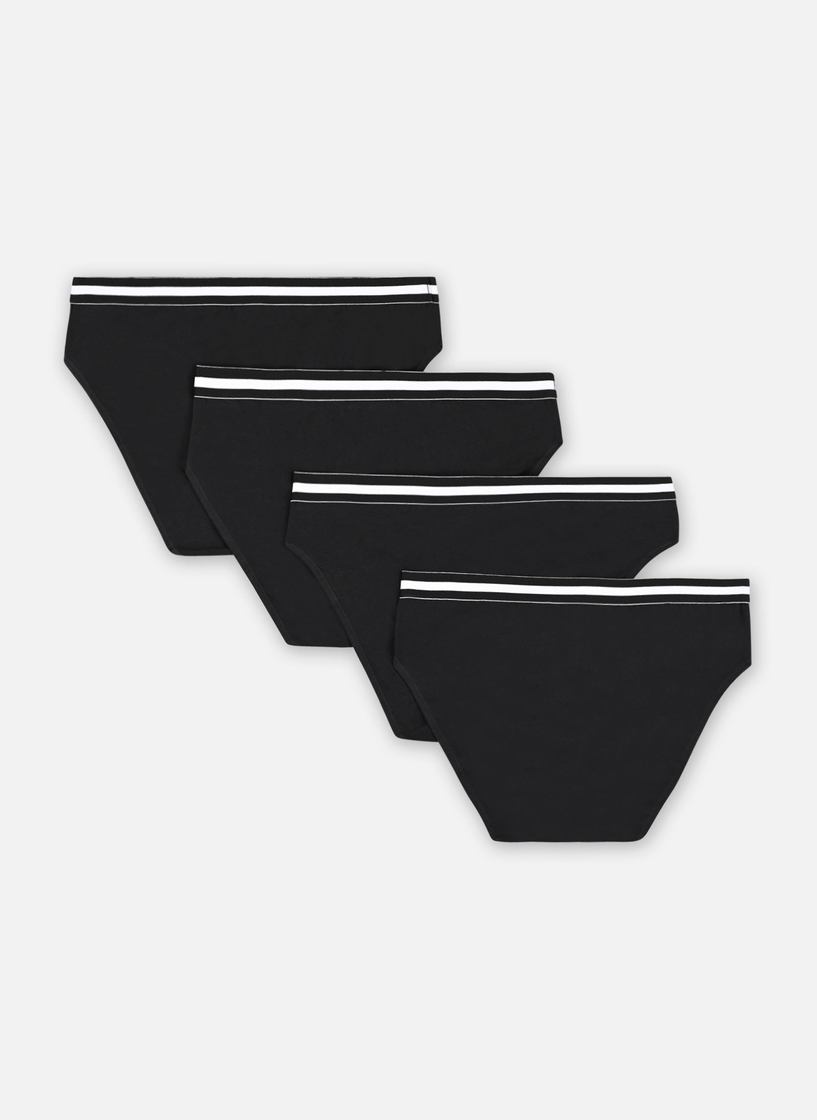 Shortys Ecodim Slips X4 femme noir Dim Shortys Ecodim Slips X4 femme noir Noir