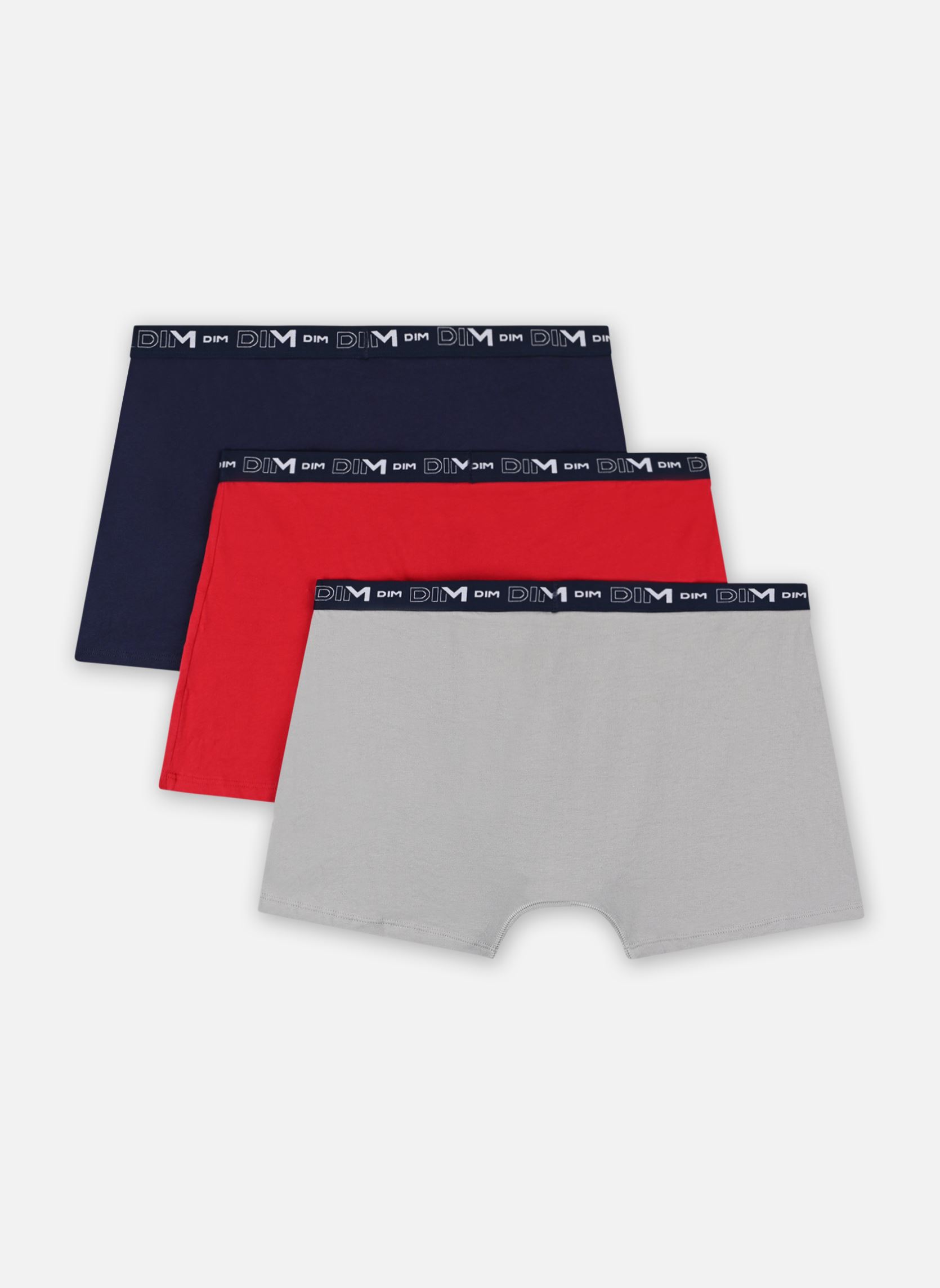 Sportunterwäsche Coton Stretch Boxers X3 herren blau Dim Sportunterwäsche Coton Stretch Boxers X3 herren blau BLEU DENIM/ROUGE TOPAZE/ACIER