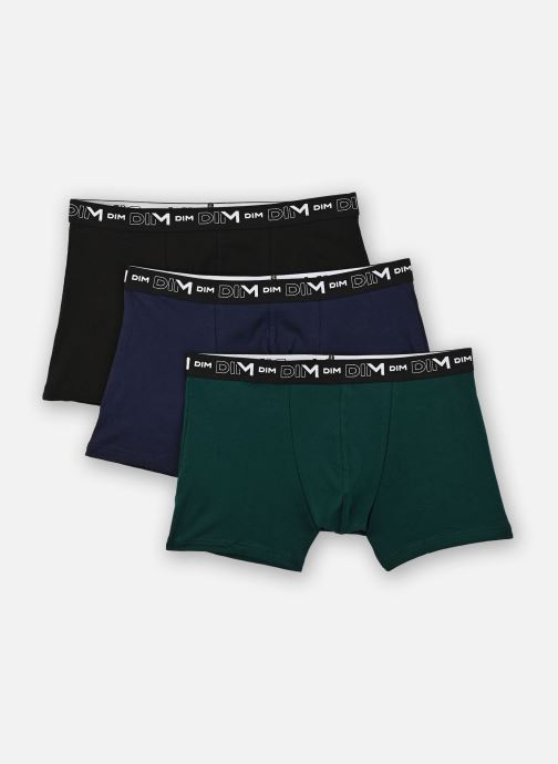 Dim Sous-vêtements de sport Coton Stretch Boxers X3 homme noir
