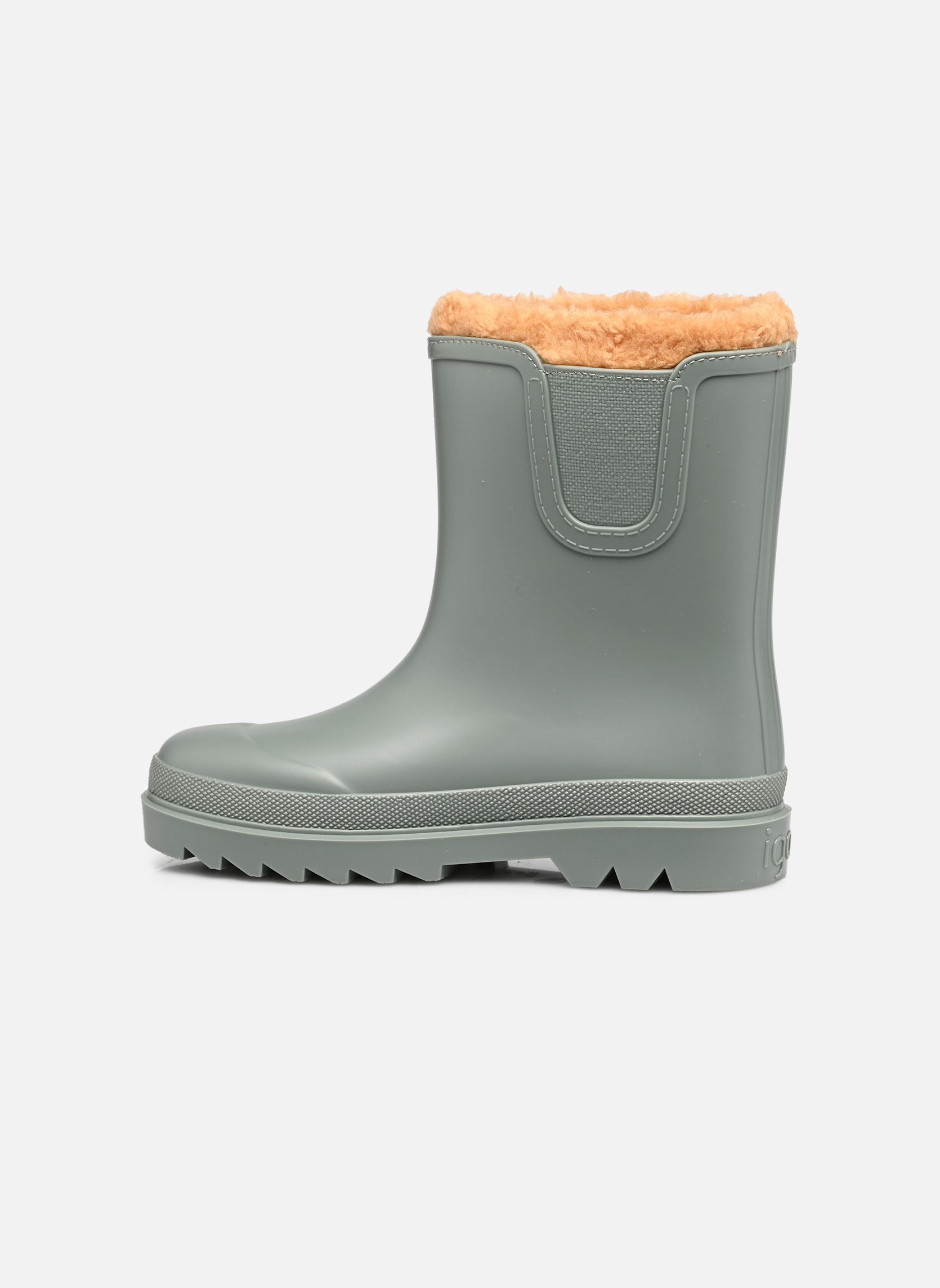Stiefeletten / Ankle Boots Tokio borreguito grün Igor Stiefeletten / Ankle Boots Tokio borreguito grün VERDE