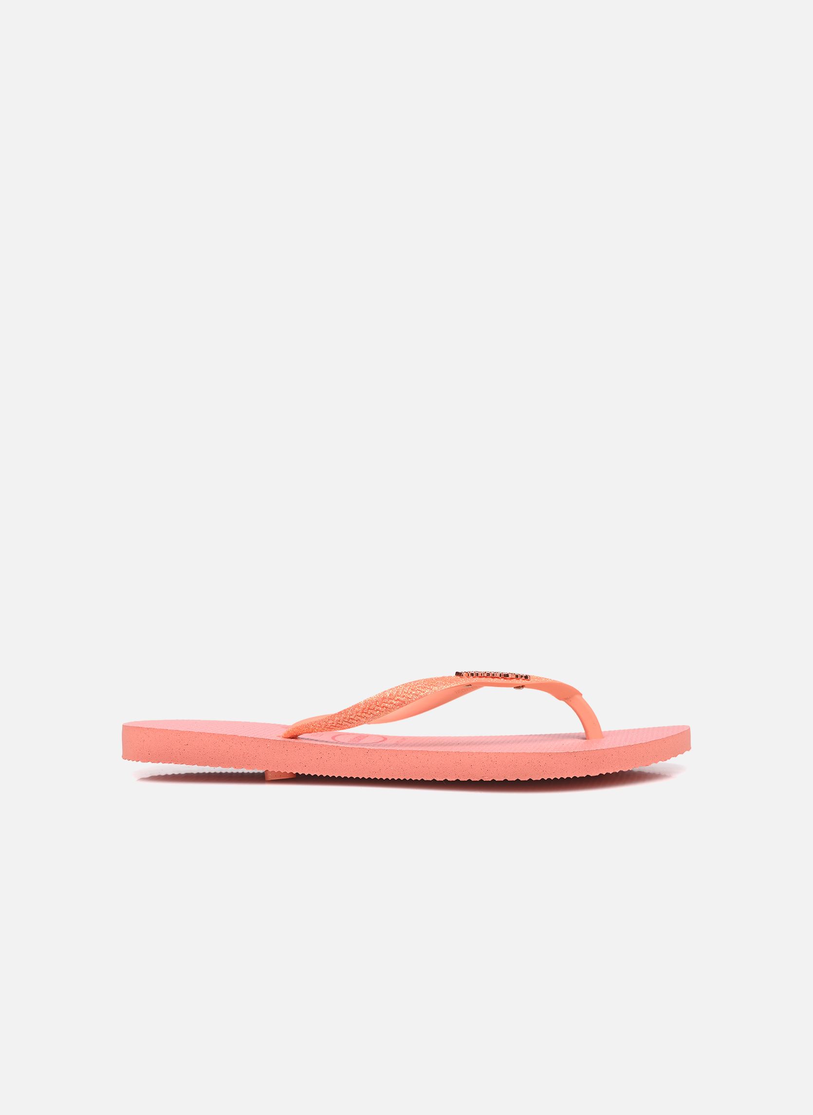 Flip-Flops HAV. SLIM GLITTER IRIDESCENT damen orange Havaianas Flip-Flops HAV. SLIM GLITTER IRIDESCENT damen orange PEACH ROSE