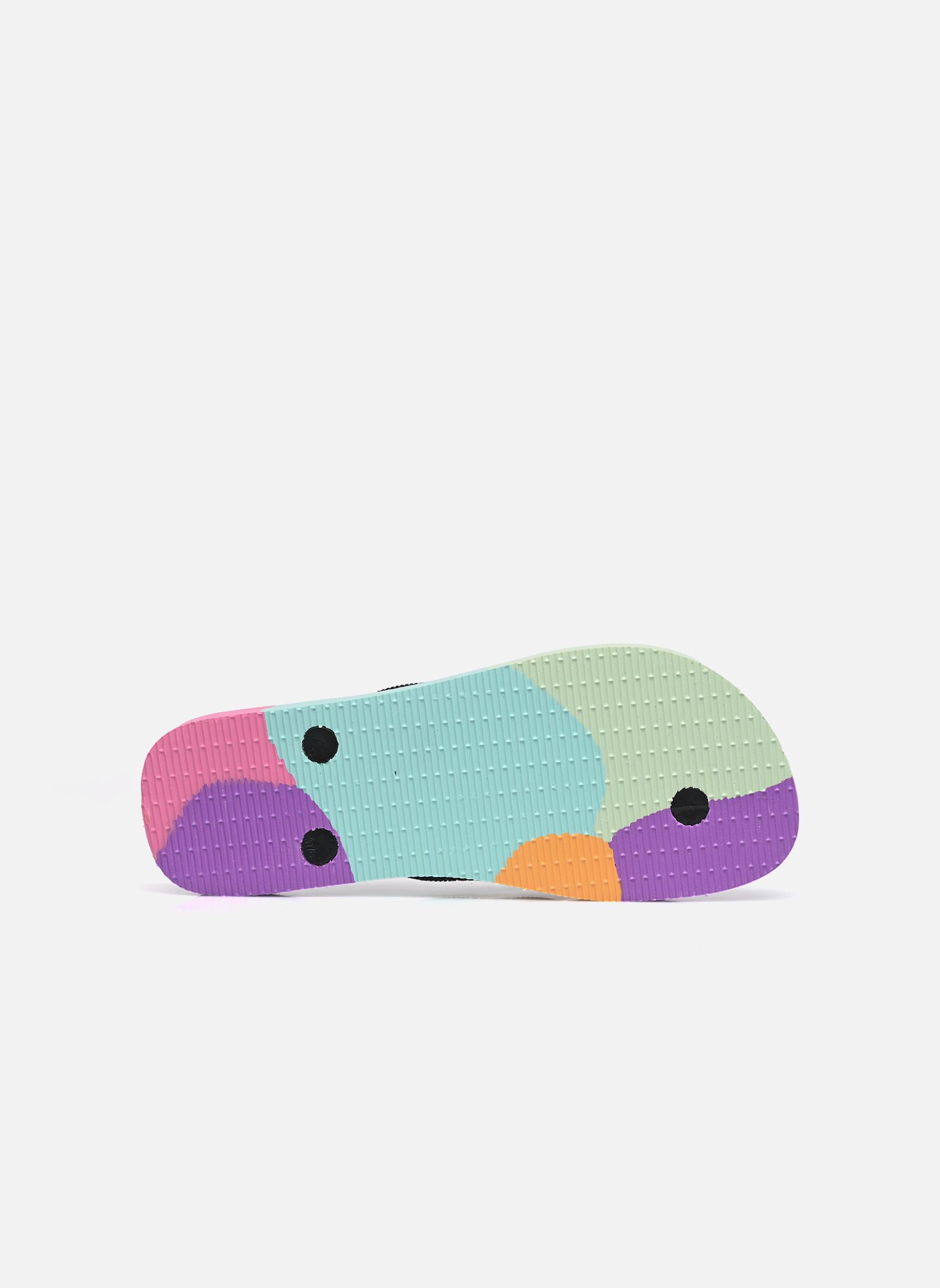 Slippers HAV. TOP LOGOMANIA COLORS II W dames meerkleurig Havaianas Slippers HAV. TOP LOGOMANIA COLORS II W dames meerkleurig BLACK