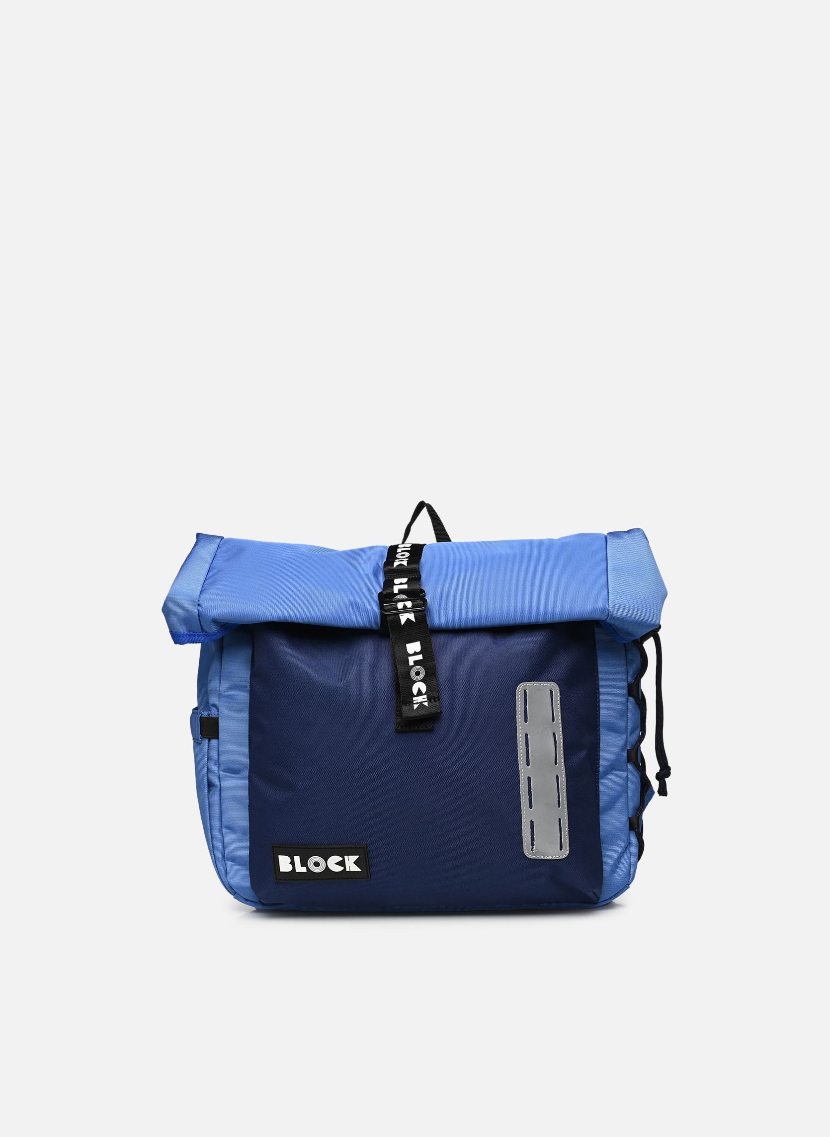 Rugtassen URBAN ROLL TOP MEDIUM jongens blauw Block Rugtassen URBAN ROLL TOP MEDIUM jongens blauw BLEU