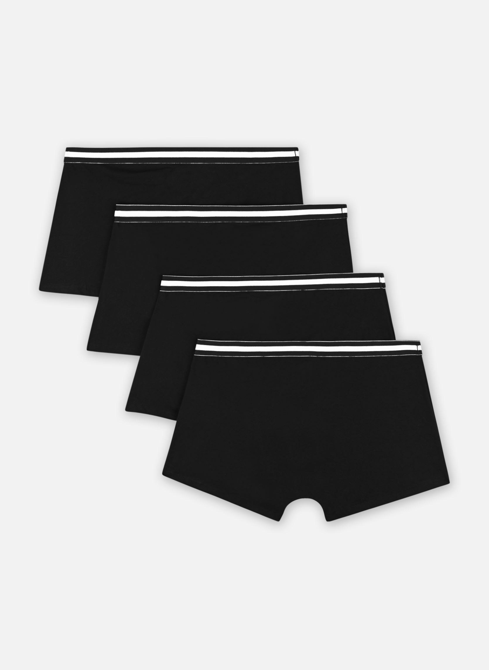 Sous-vêtements de sport Ecodim Boxers X4 homme noir Dim Sous-vêtements de sport Ecodim Boxers X4 homme noir NOIR