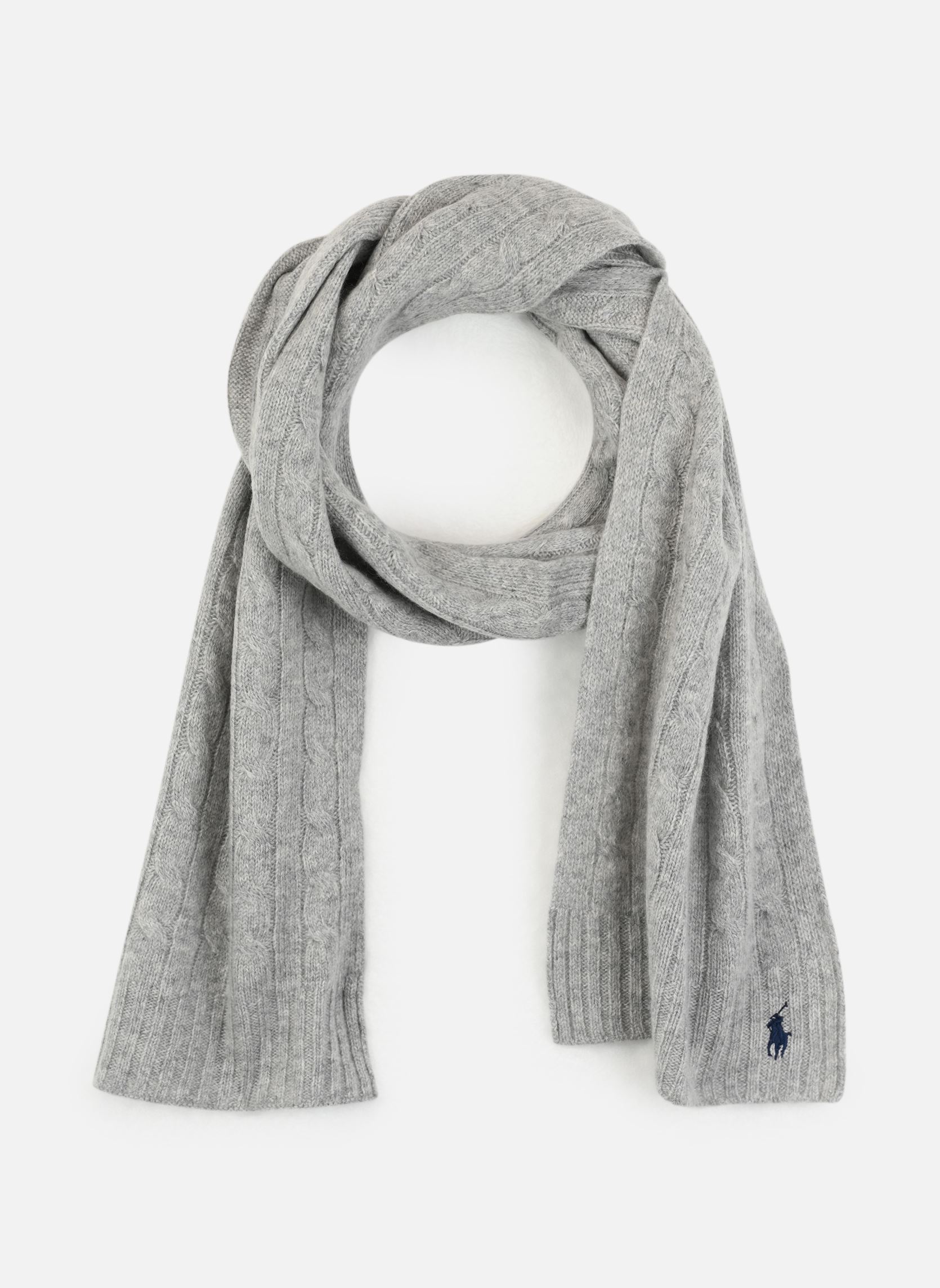 Schals Wl Cshmr Csf-Scarf-Oblong damen grau Polo Ralph Lauren Schals Wl Cshmr Csf-Scarf-Oblong damen grau SOFT GREY