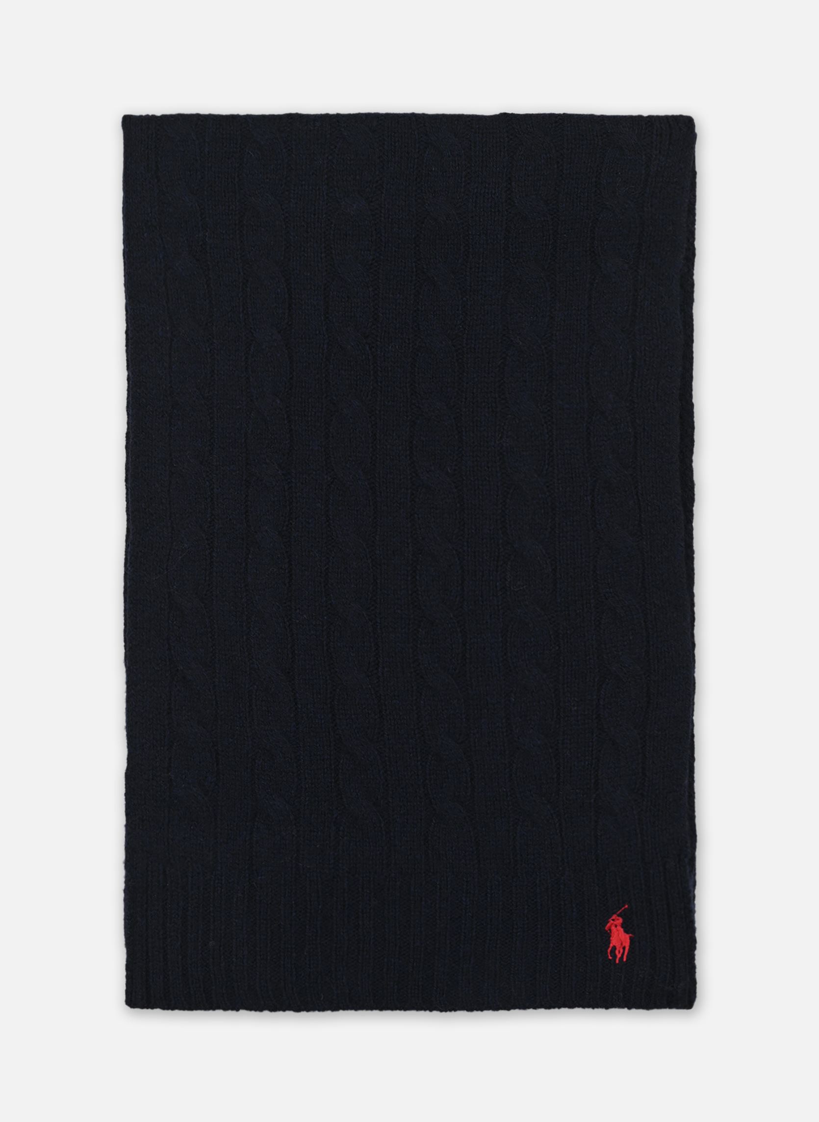 Sjaals Wl Cshmr Csf-Scarf-Oblong dames blauw Polo Ralph Lauren Sjaals Wl Cshmr Csf-Scarf-Oblong dames blauw HUNTER NAVY