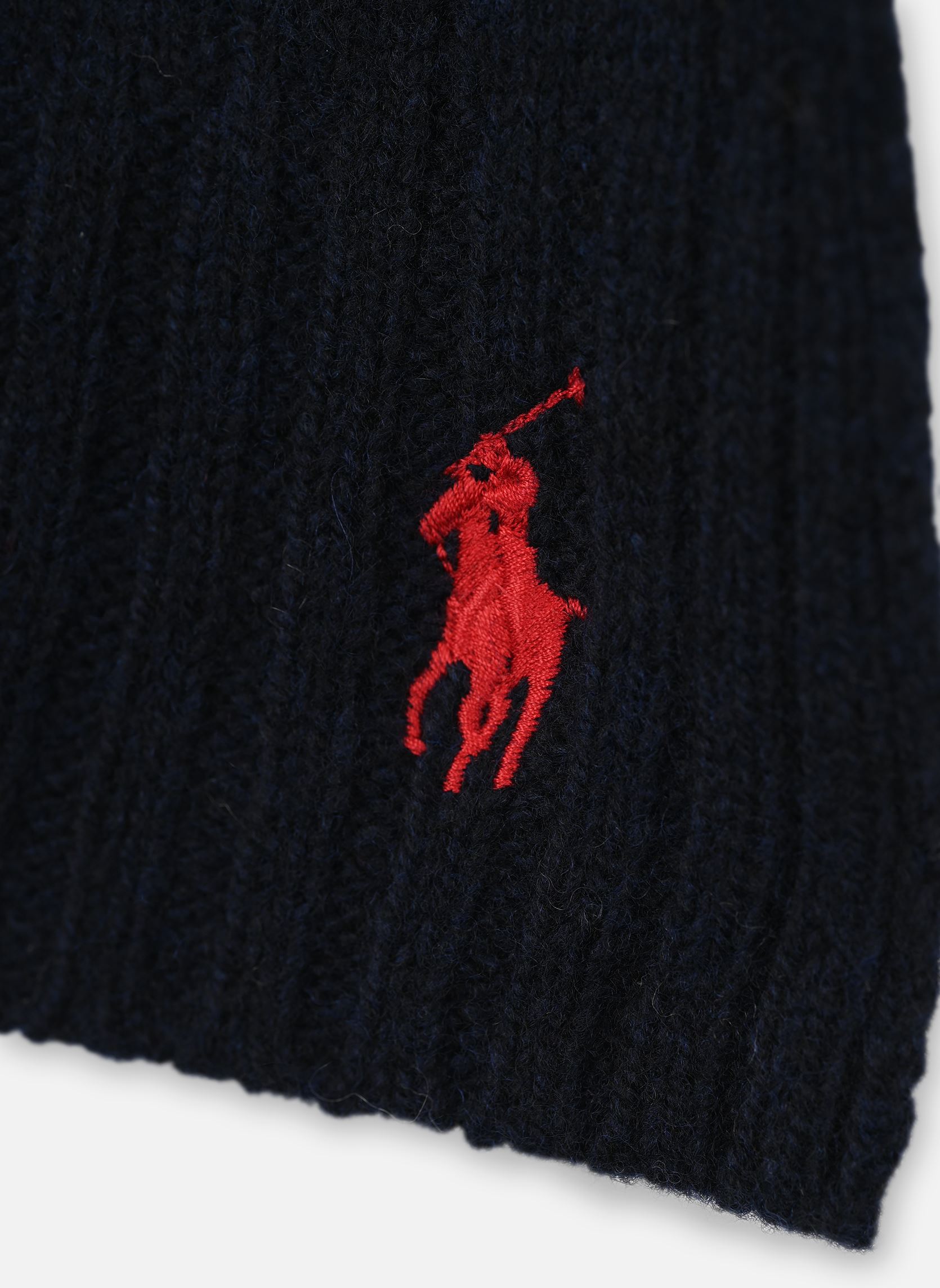 Sjaals Wl Cshmr Csf-Scarf-Oblong dames blauw Polo Ralph Lauren Sjaals Wl Cshmr Csf-Scarf-Oblong dames blauw HUNTER NAVY