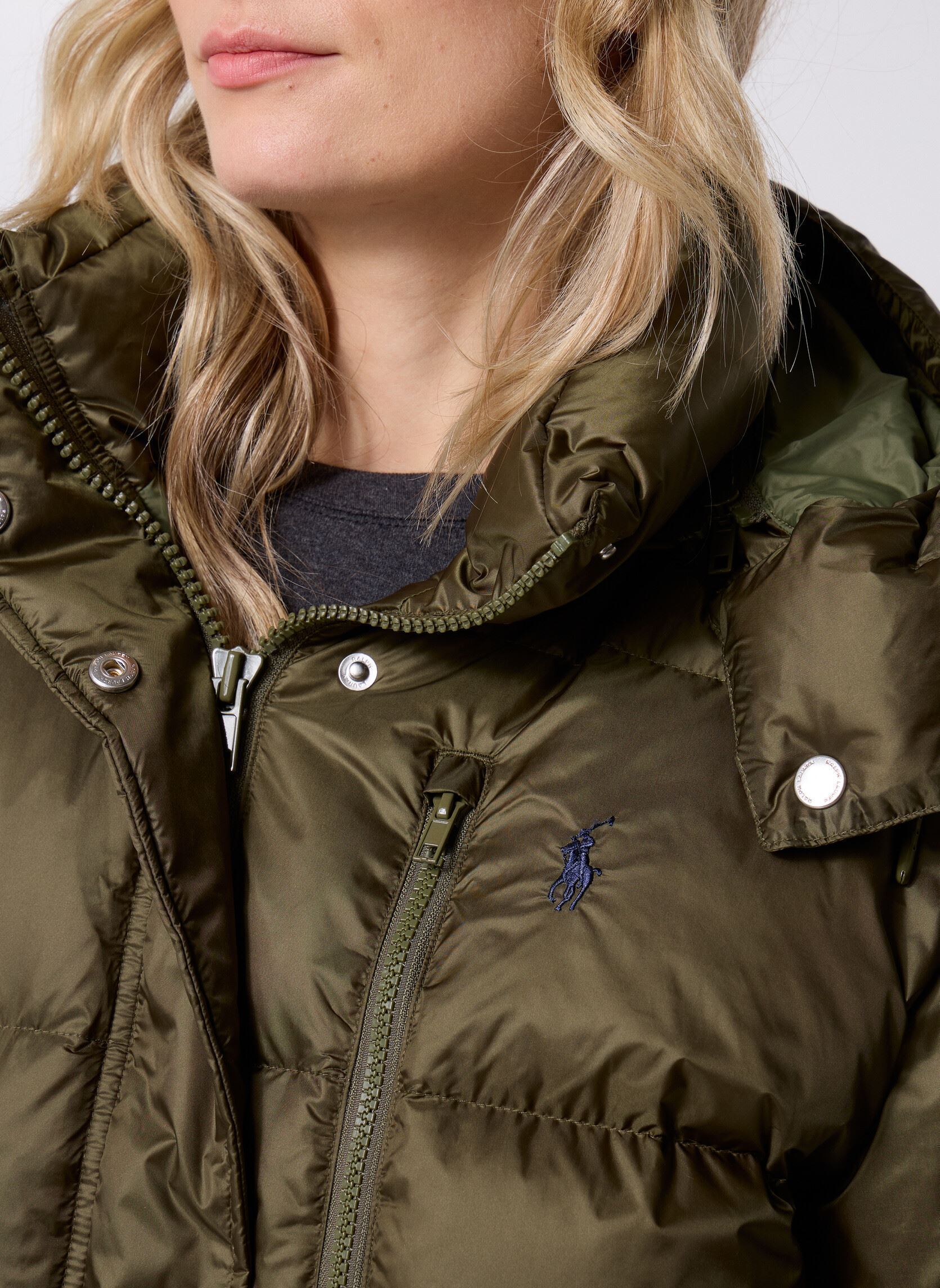 Gewatteerde jassen Crly Jkt-Insulated-Coat 211932183 dames groen Polo Ralph Lauren Gewatteerde jassen Crly Jkt-Insulated-Coat 211932183 dames groen NEW OLIVE