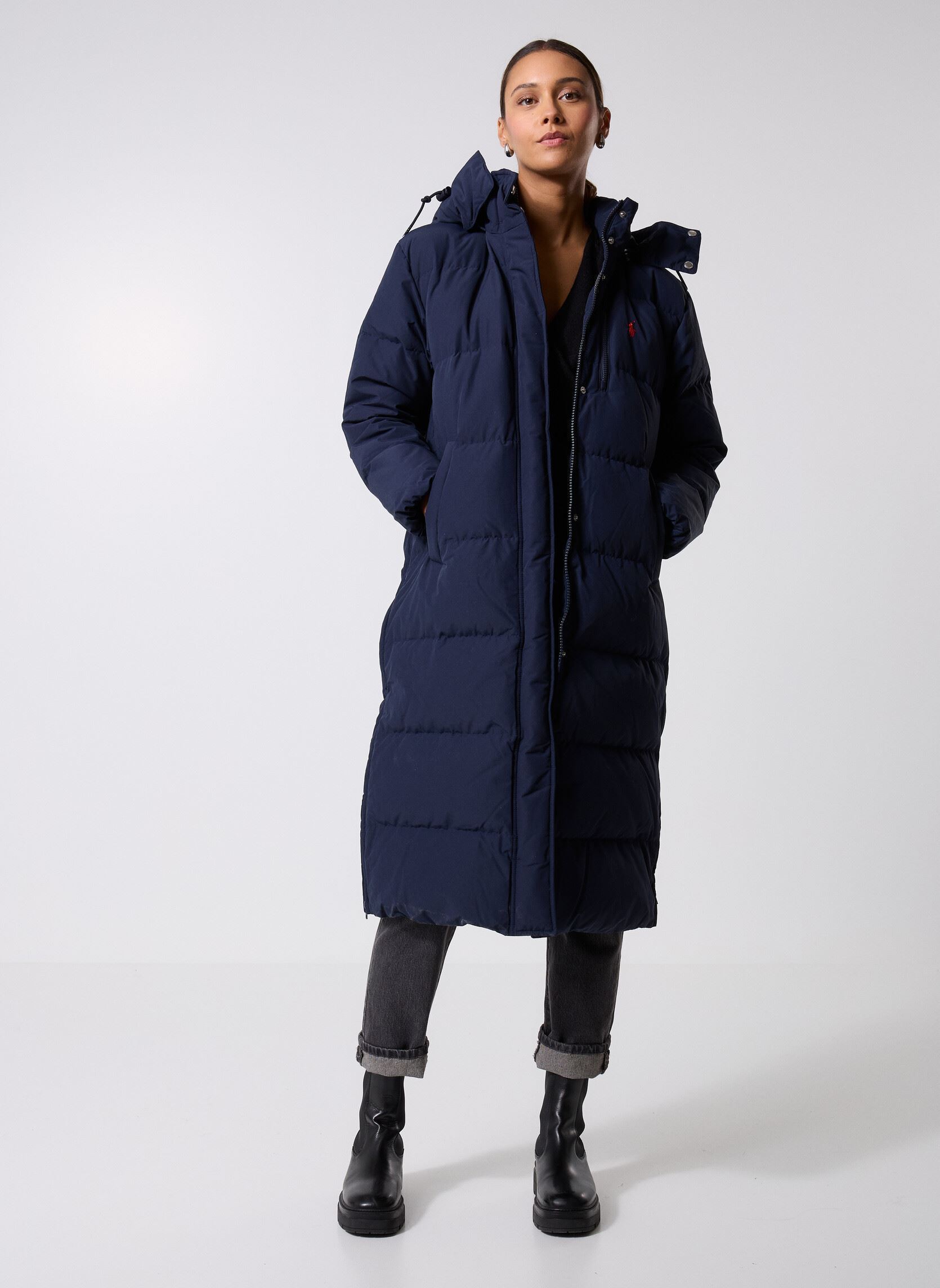 Daunenjacken Nf Lg Crly-Insulated-Coat damen blau Polo Ralph Lauren Daunenjacken Nf Lg Crly-Insulated-Coat damen blau RL NAVY