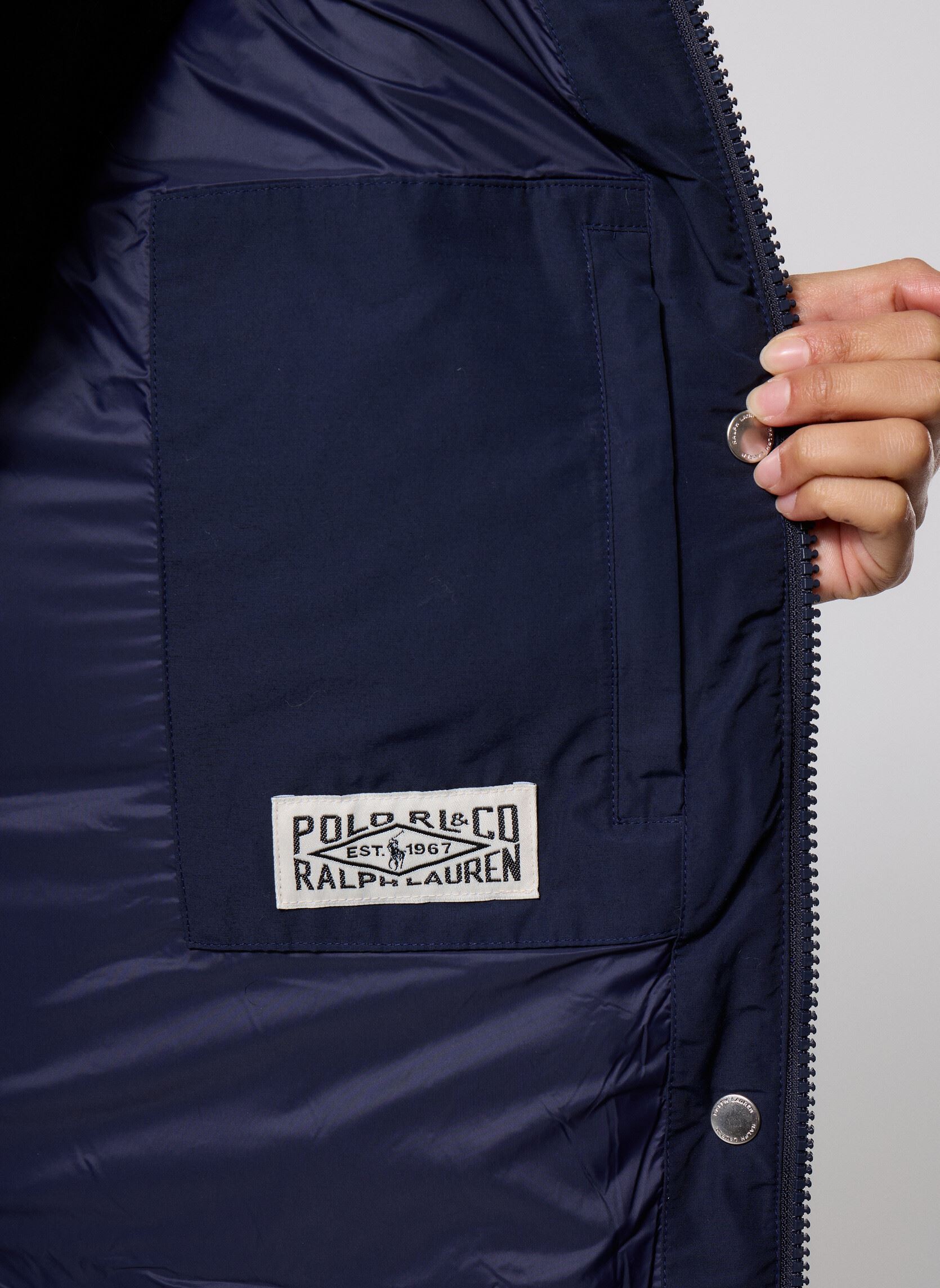 Daunenjacken Nf Lg Crly-Insulated-Coat damen blau Polo Ralph Lauren Daunenjacken Nf Lg Crly-Insulated-Coat damen blau RL NAVY