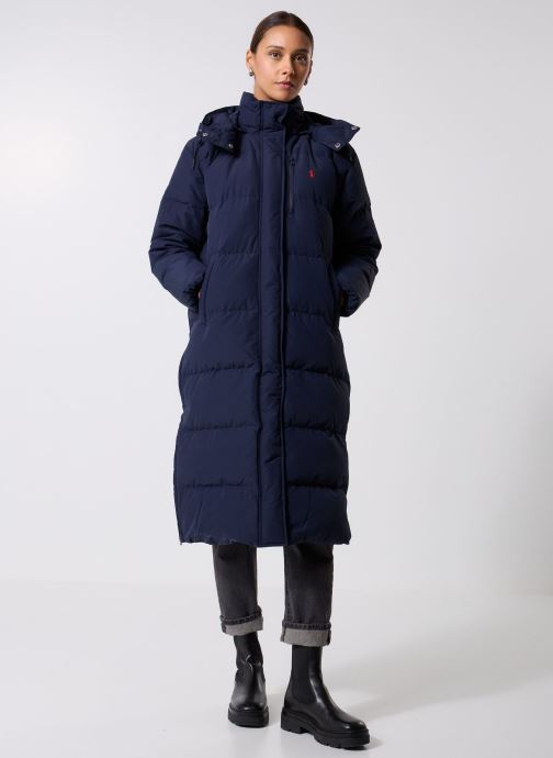 Polo Ralph Lauren Daunenjacken Nf Lg Crly-Insulated-Coat damen blau