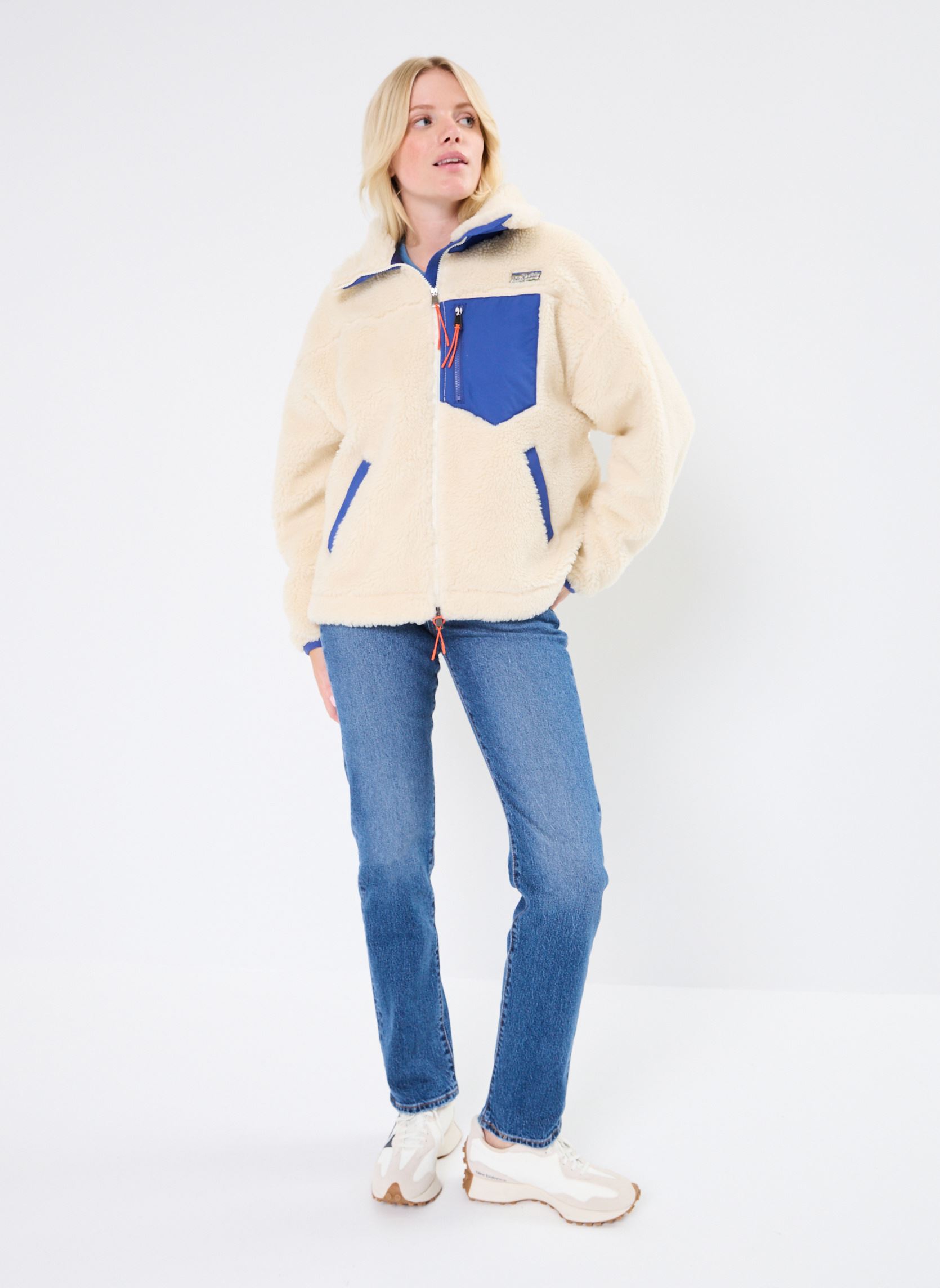 Chalecos Rlxd Hp Fz-Long Sleeve-Full Zip mujer blanco Polo Ralph Lauren Chalecos Rlxd Hp Fz-Long Sleeve-Full Zip mujer blanco WINTER CREAM