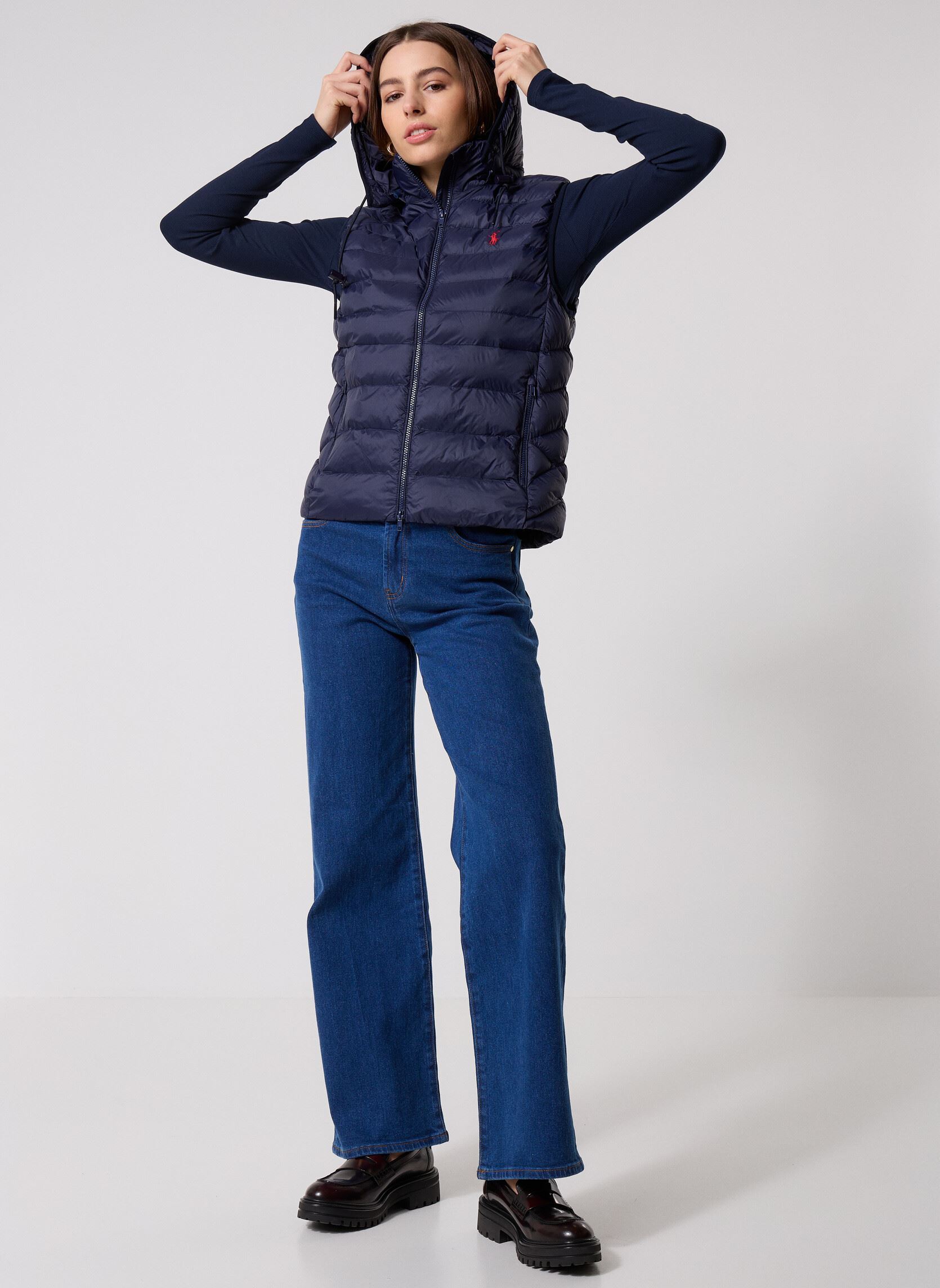 Vestes Cldn Pk Vst-Insulated-Vest femme bleu Polo Ralph Lauren Vestes Cldn Pk Vst-Insulated-Vest femme bleu RL NAVY