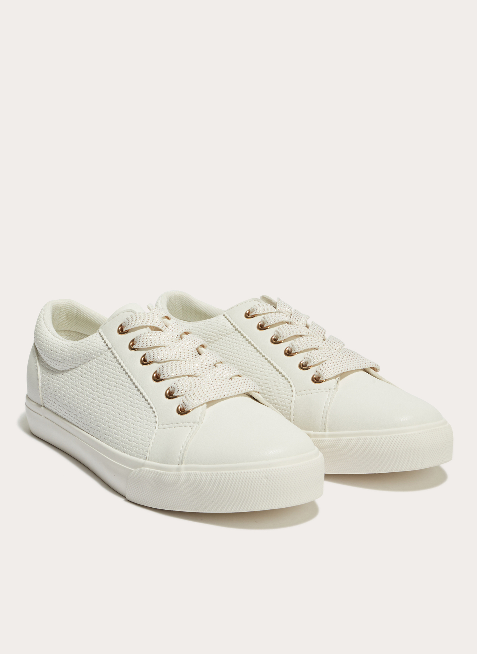 Baskets basses CHOBASFRISE3 femme blanc Cache Cache Baskets basses CHOBASFRISE3 femme blanc Blanc