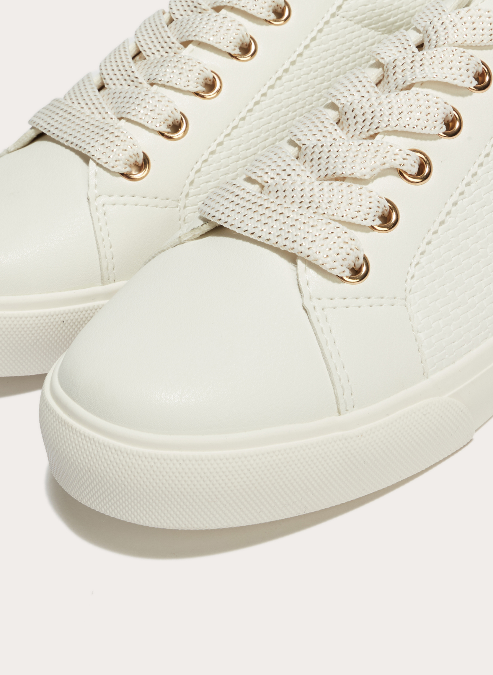 Baskets basses CHOBASFRISE3 femme blanc Cache Cache Baskets basses CHOBASFRISE3 femme blanc Blanc