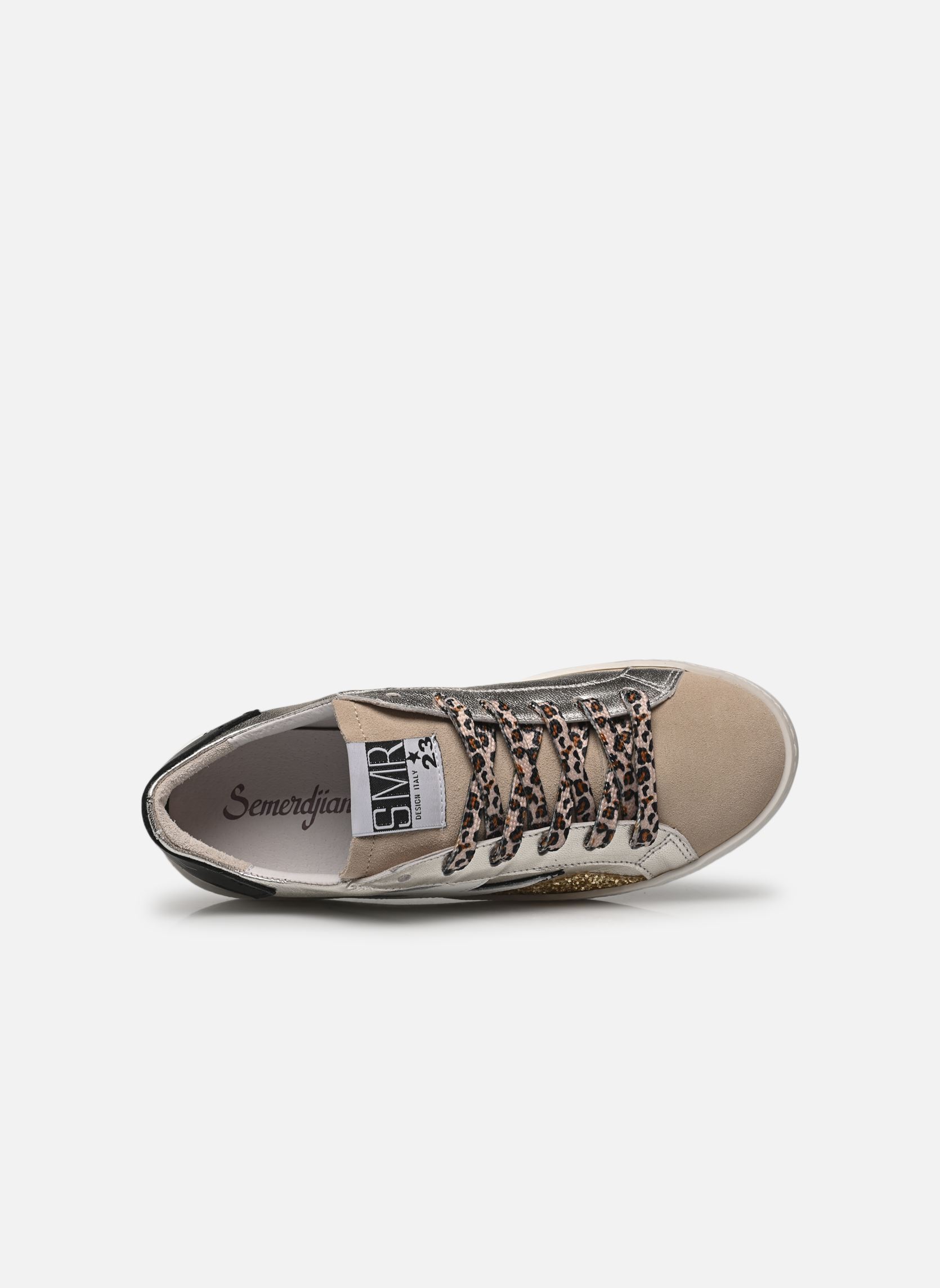 Baskets Larry femme argent Semerdjian Baskets Larry femme argent B514