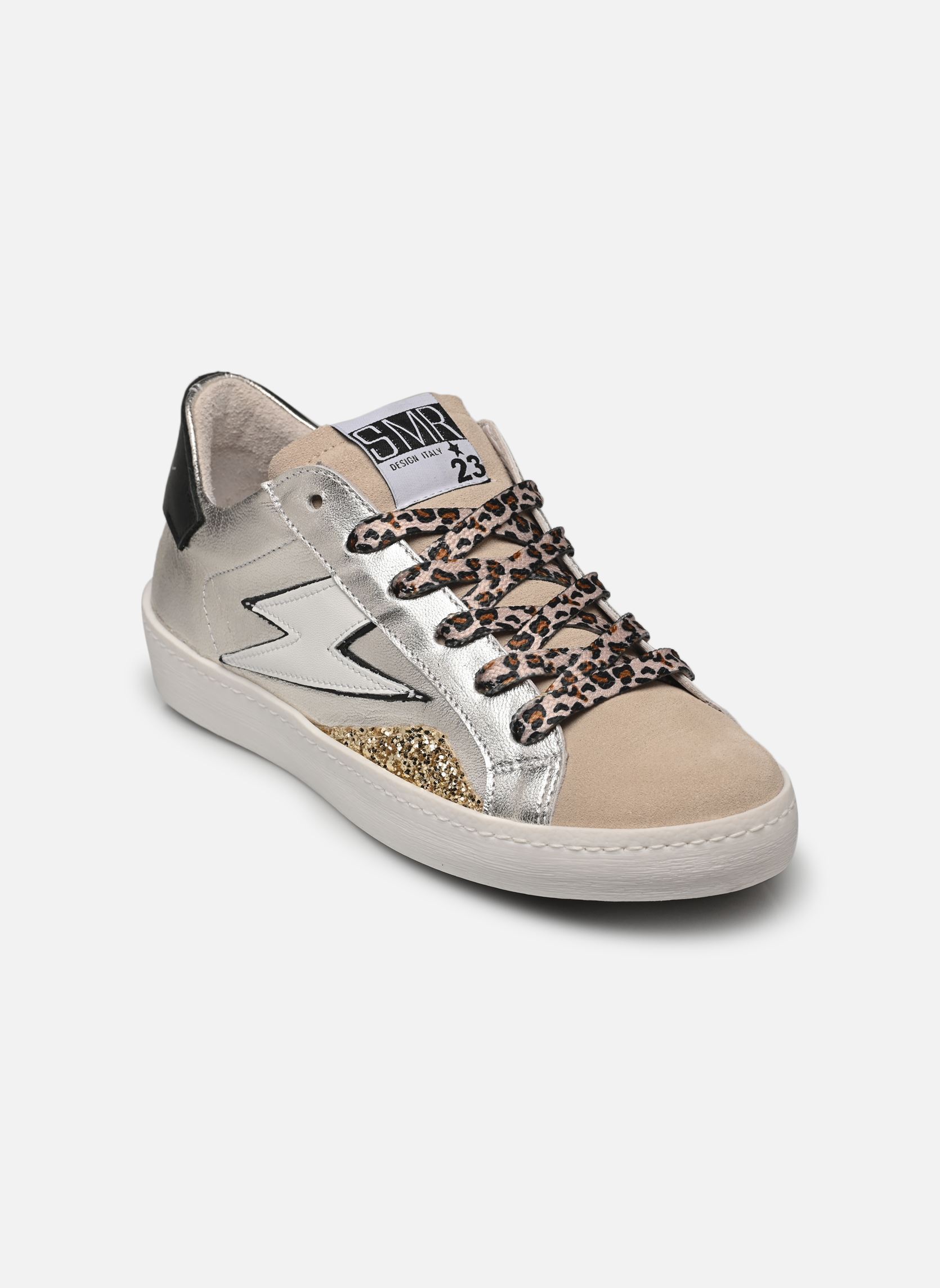 Baskets Larry femme argent Semerdjian Baskets Larry femme argent B514