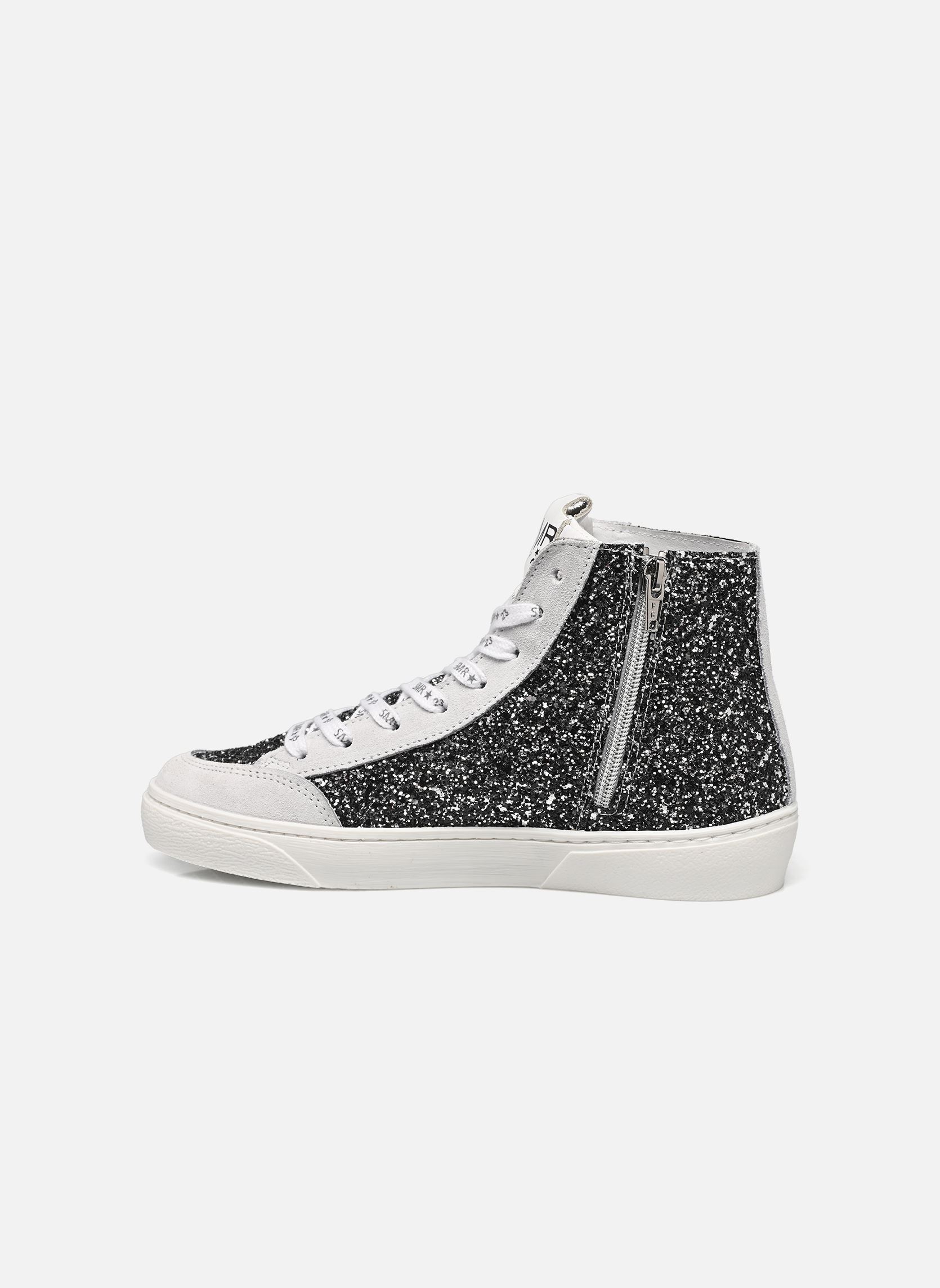 Baskets montantes LORIK femme argent Semerdjian Baskets montantes LORIK femme argent A329