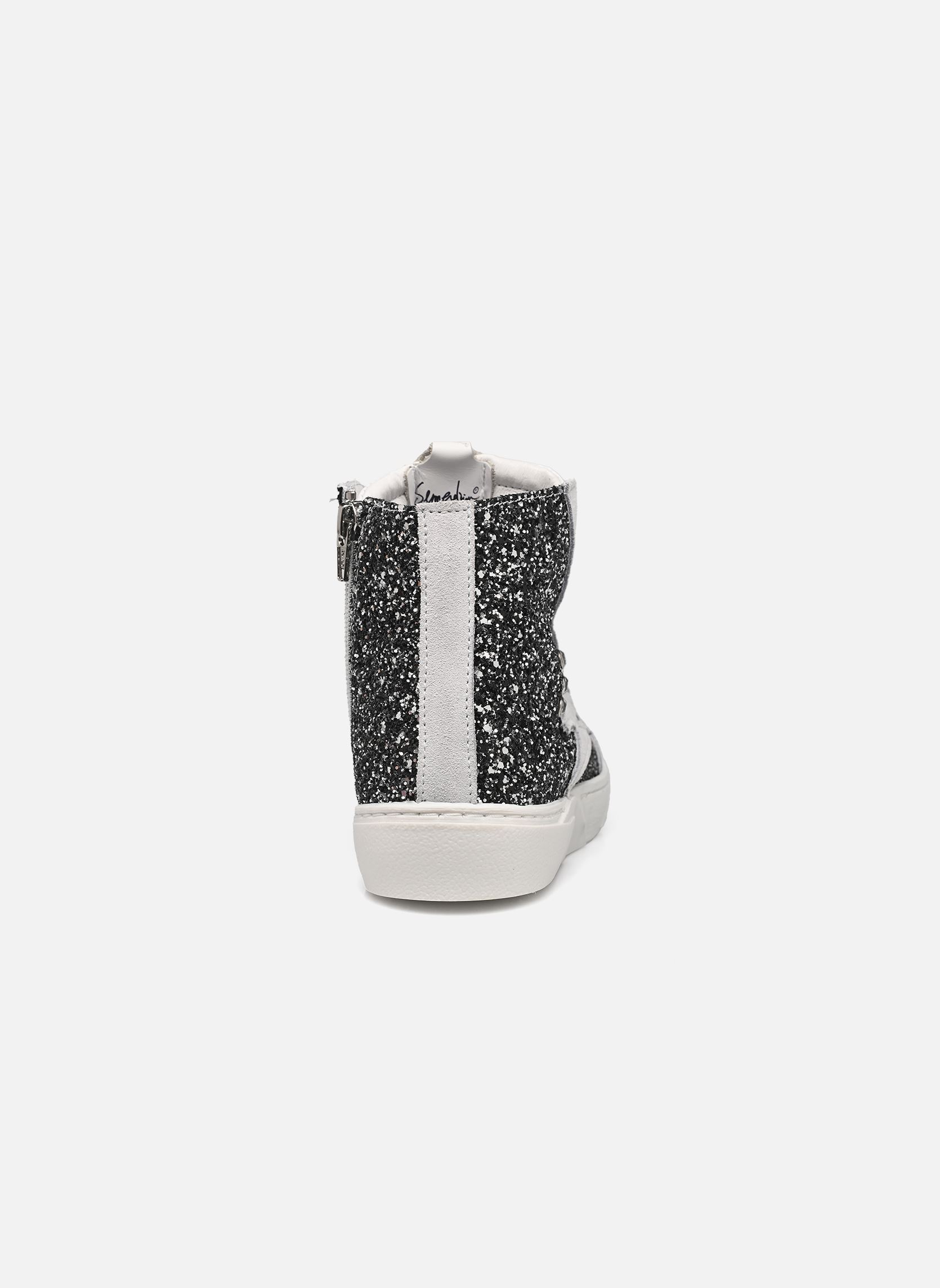 Baskets montantes LORIK femme argent Semerdjian Baskets montantes LORIK femme argent A329