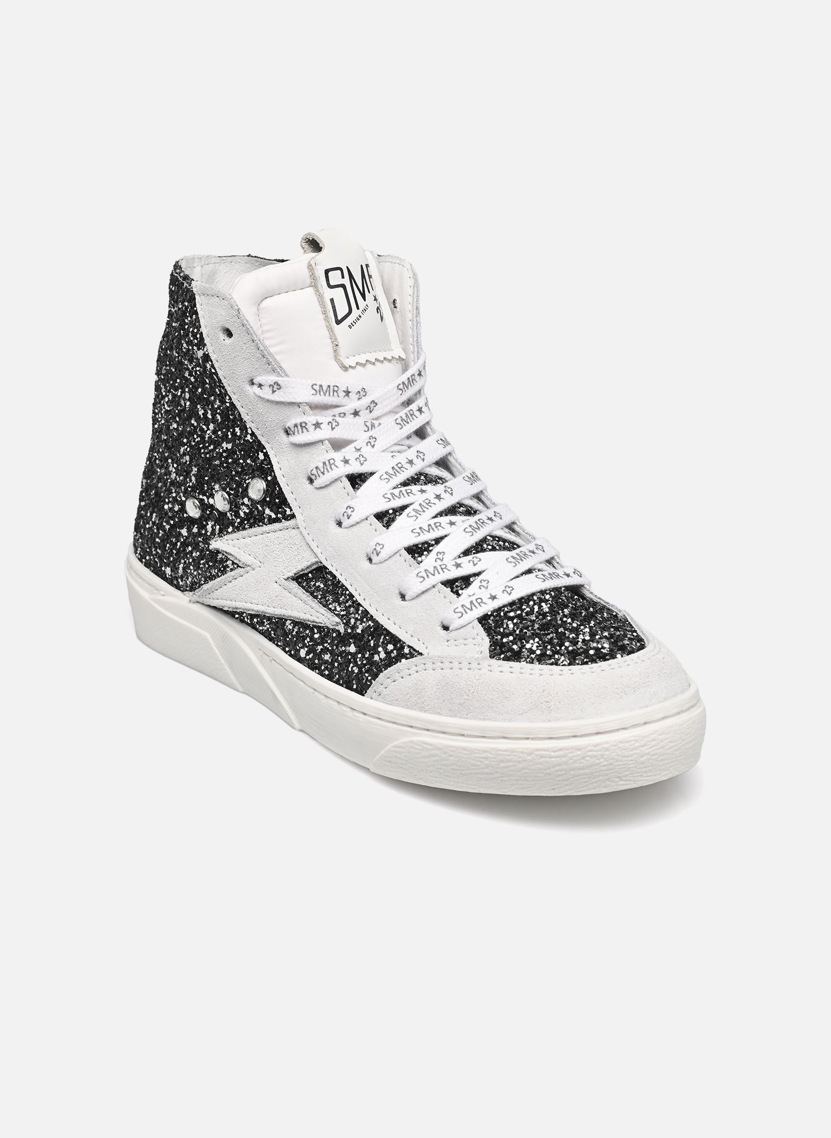 Baskets montantes LORIK femme argent Semerdjian Baskets montantes LORIK femme argent A329