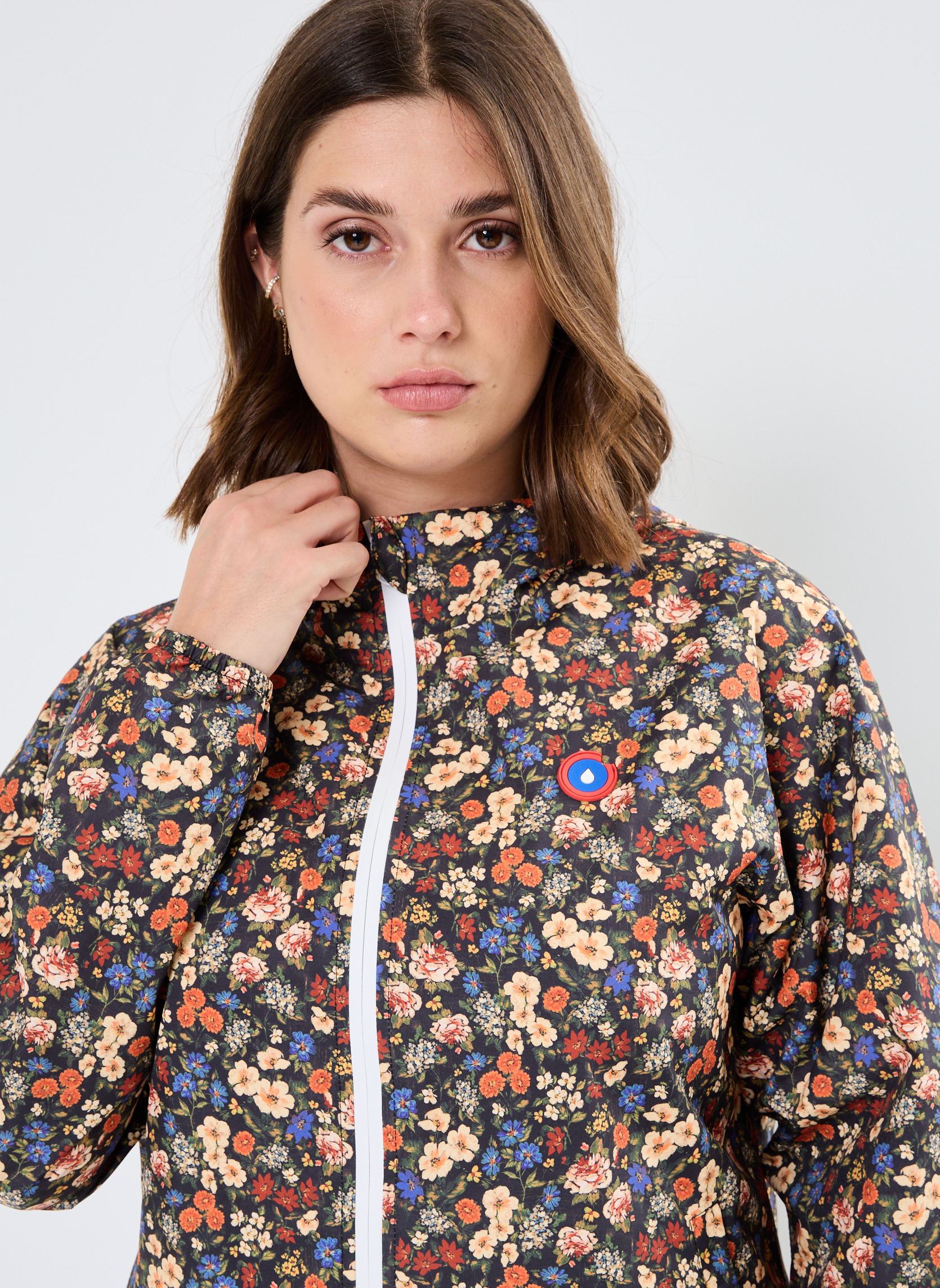 Vestes imperméable Passy print femme multicolore FLOTTE Vestes imperméable Passy print femme multicolore BLOOM