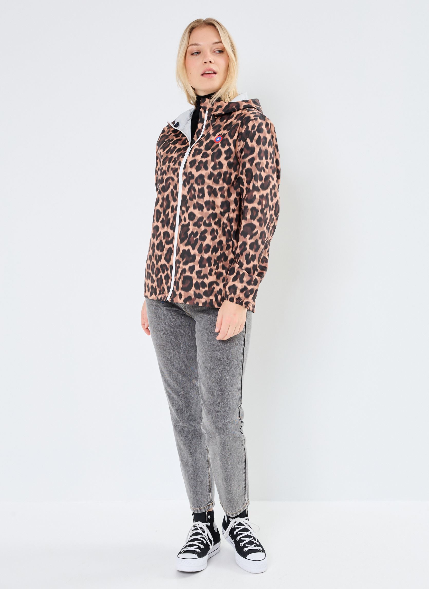 Regenjacken Passy print damen braun FLOTTE Regenjacken Passy print damen braun NEW LEOPARD