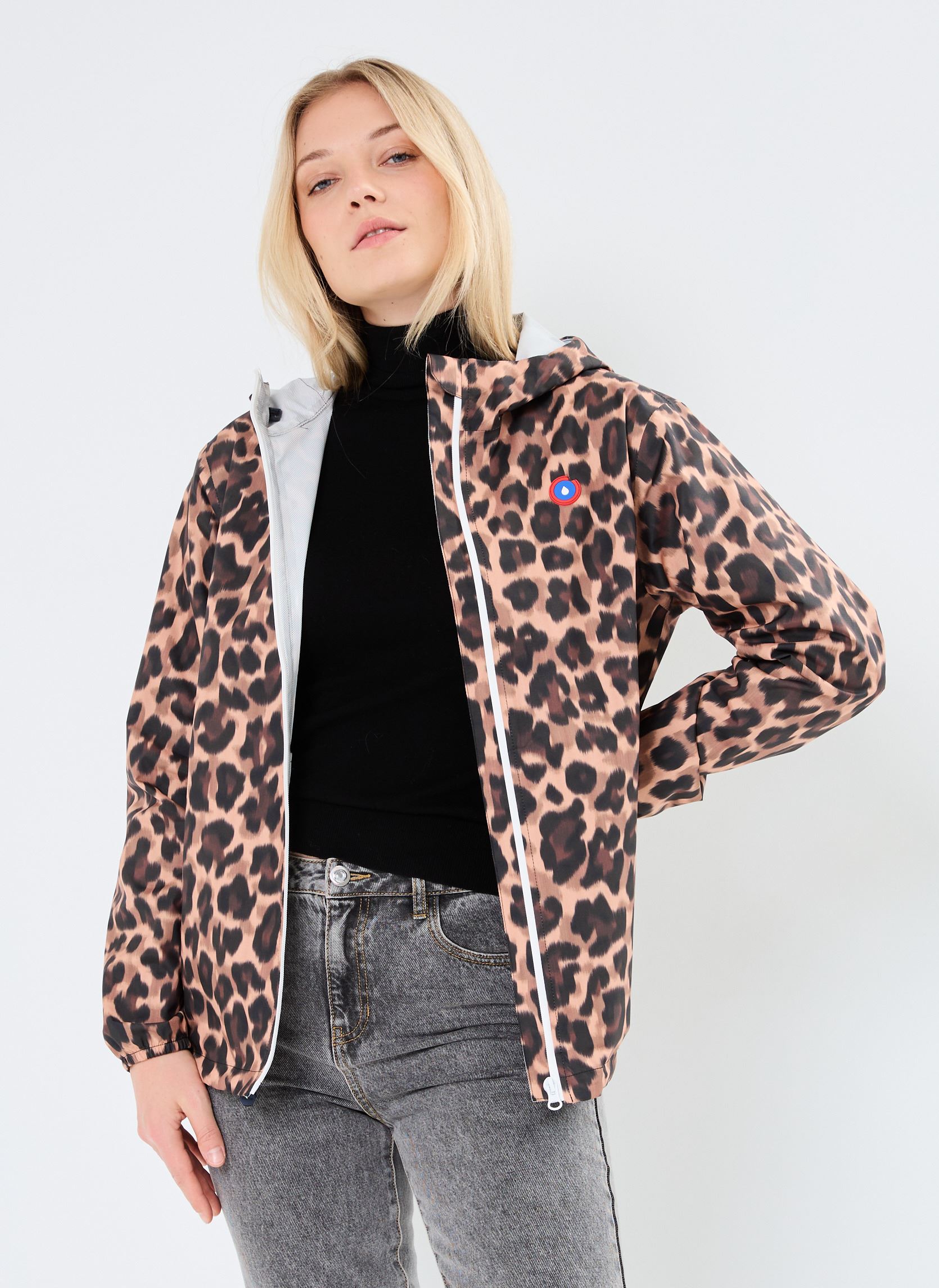Regenjacken Passy print damen braun FLOTTE Regenjacken Passy print damen braun NEW LEOPARD