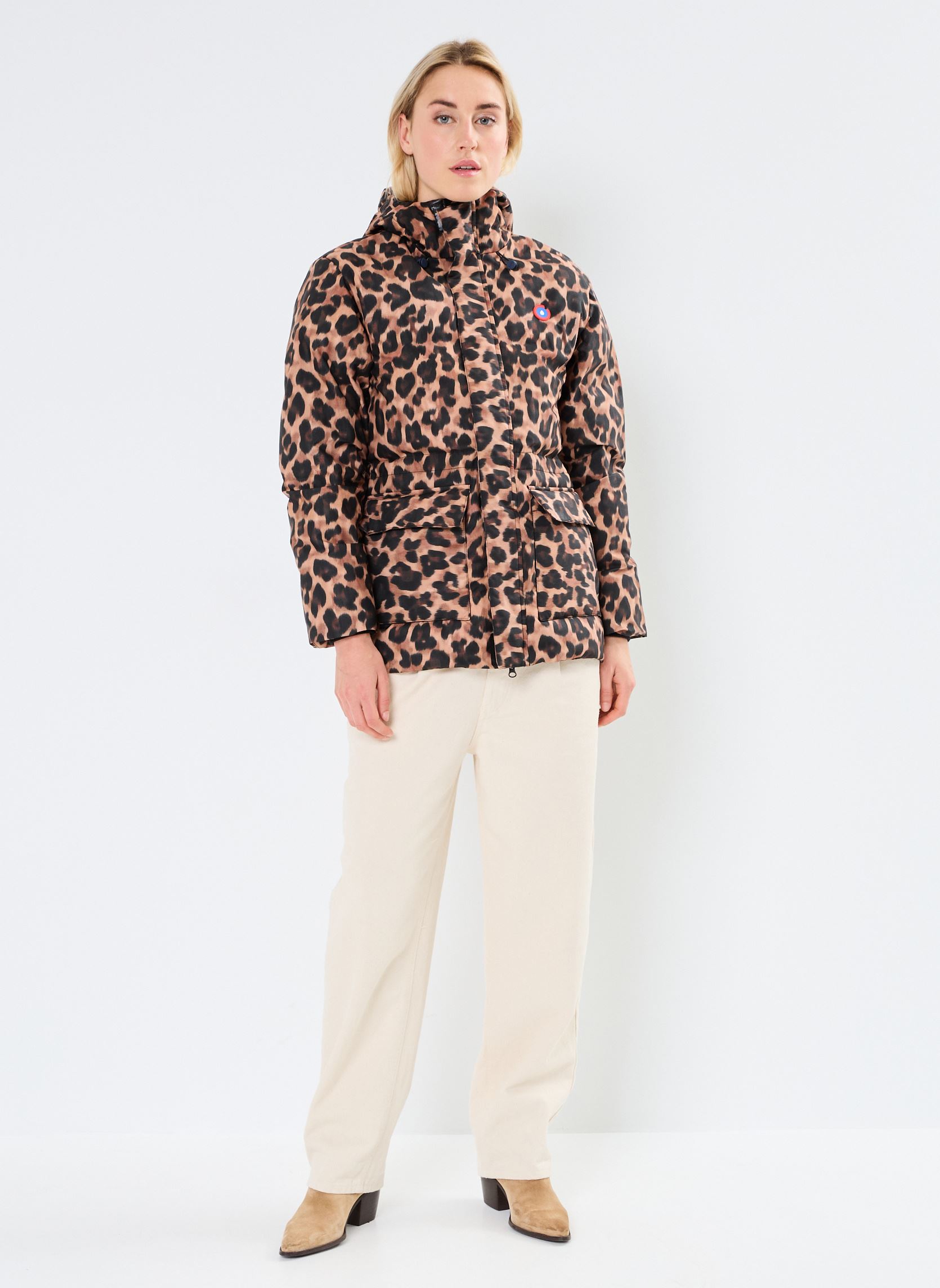 Daunenjacken Victoire damen braun FLOTTE Daunenjacken Victoire damen braun New Leopard