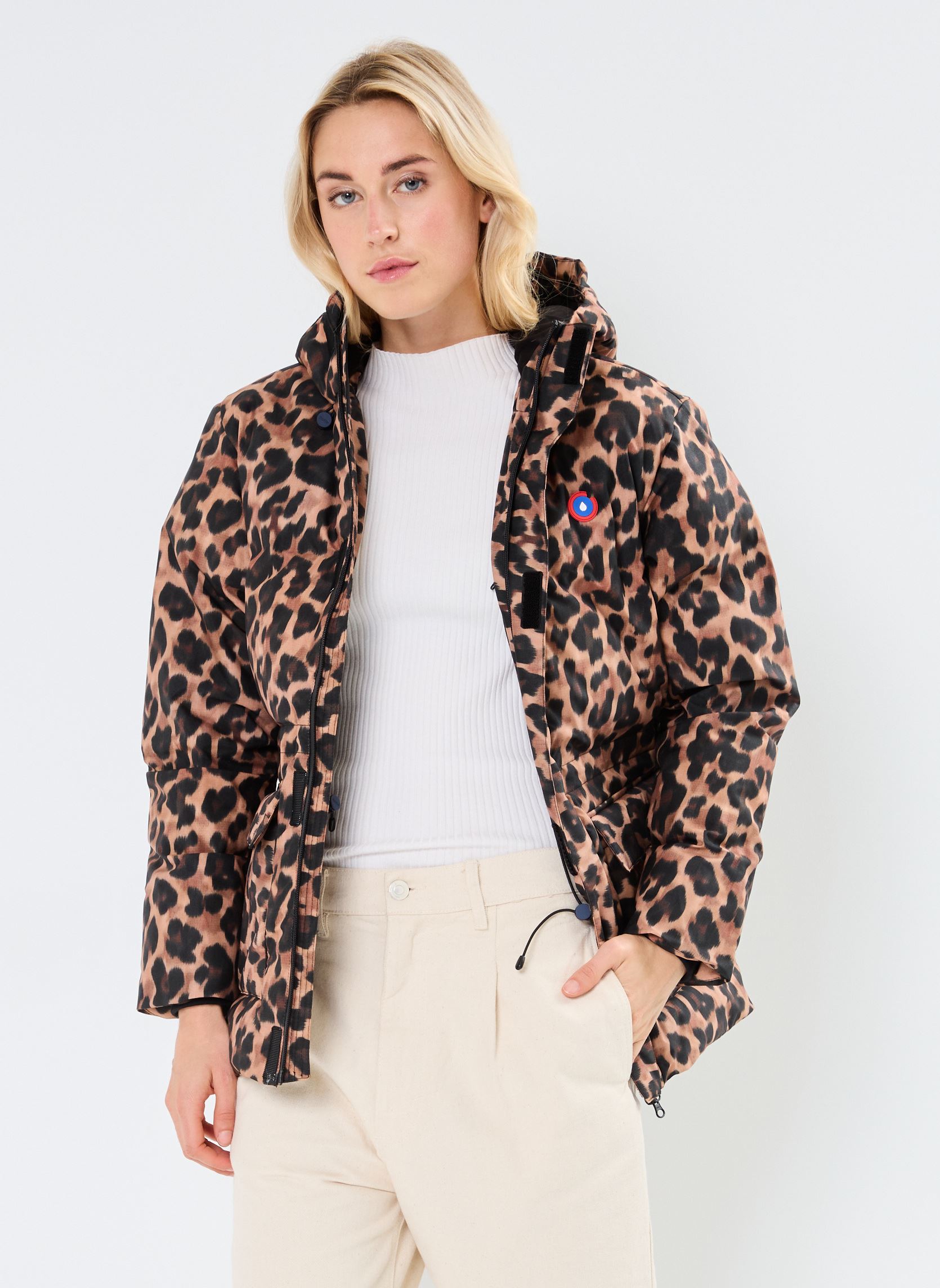 Daunenjacken Victoire damen braun FLOTTE Daunenjacken Victoire damen braun New Leopard