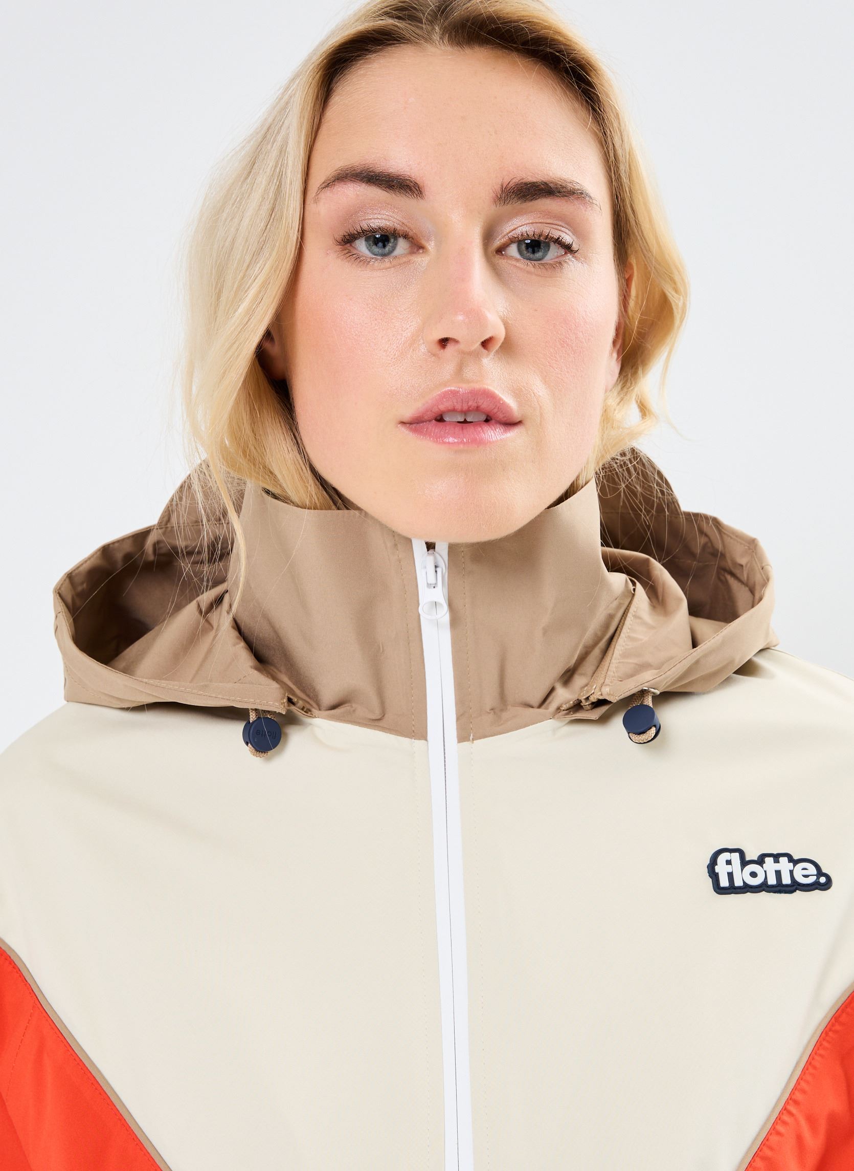 Regenjacken Saint Martin damen beige FLOTTE Regenjacken Saint Martin damen beige SARAHA / TOMATE