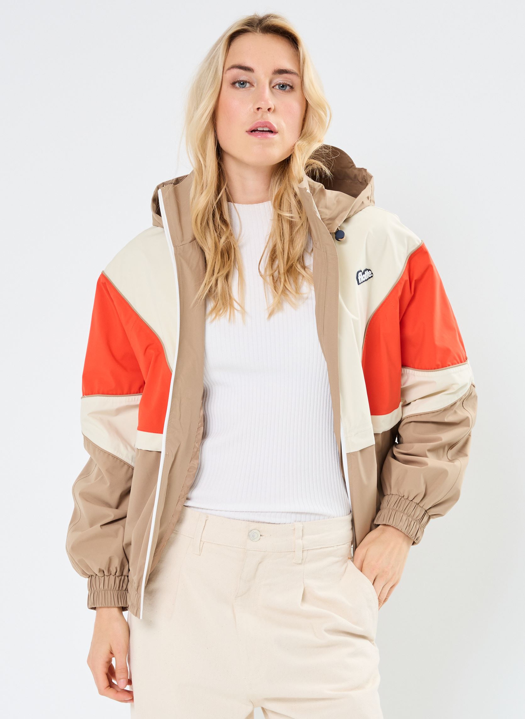 Regenjacken Saint Martin damen beige FLOTTE Regenjacken Saint Martin damen beige SARAHA / TOMATE
