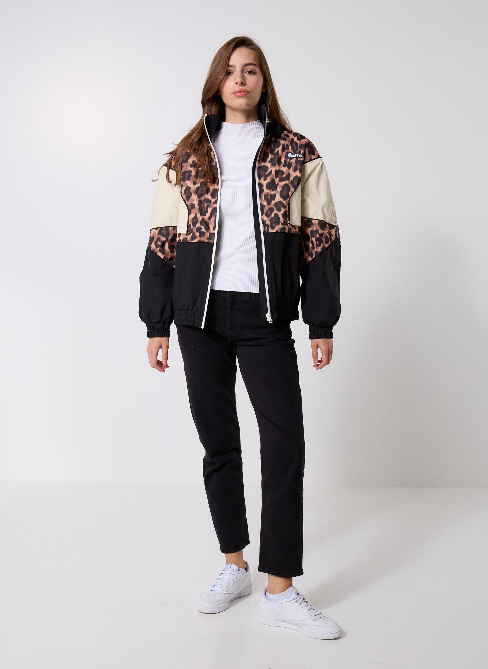 Vestes imperméable Saint Martin femme multicolore FLOTTE Vestes imperméable Saint Martin femme multicolore NEW LEOPARD/OMBRE