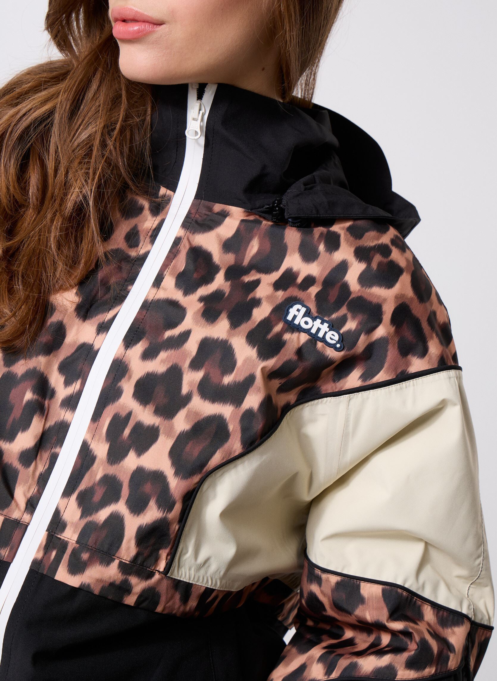 Vestes imperméable Saint Martin femme multicolore FLOTTE Vestes imperméable Saint Martin femme multicolore NEW LEOPARD/OMBRE