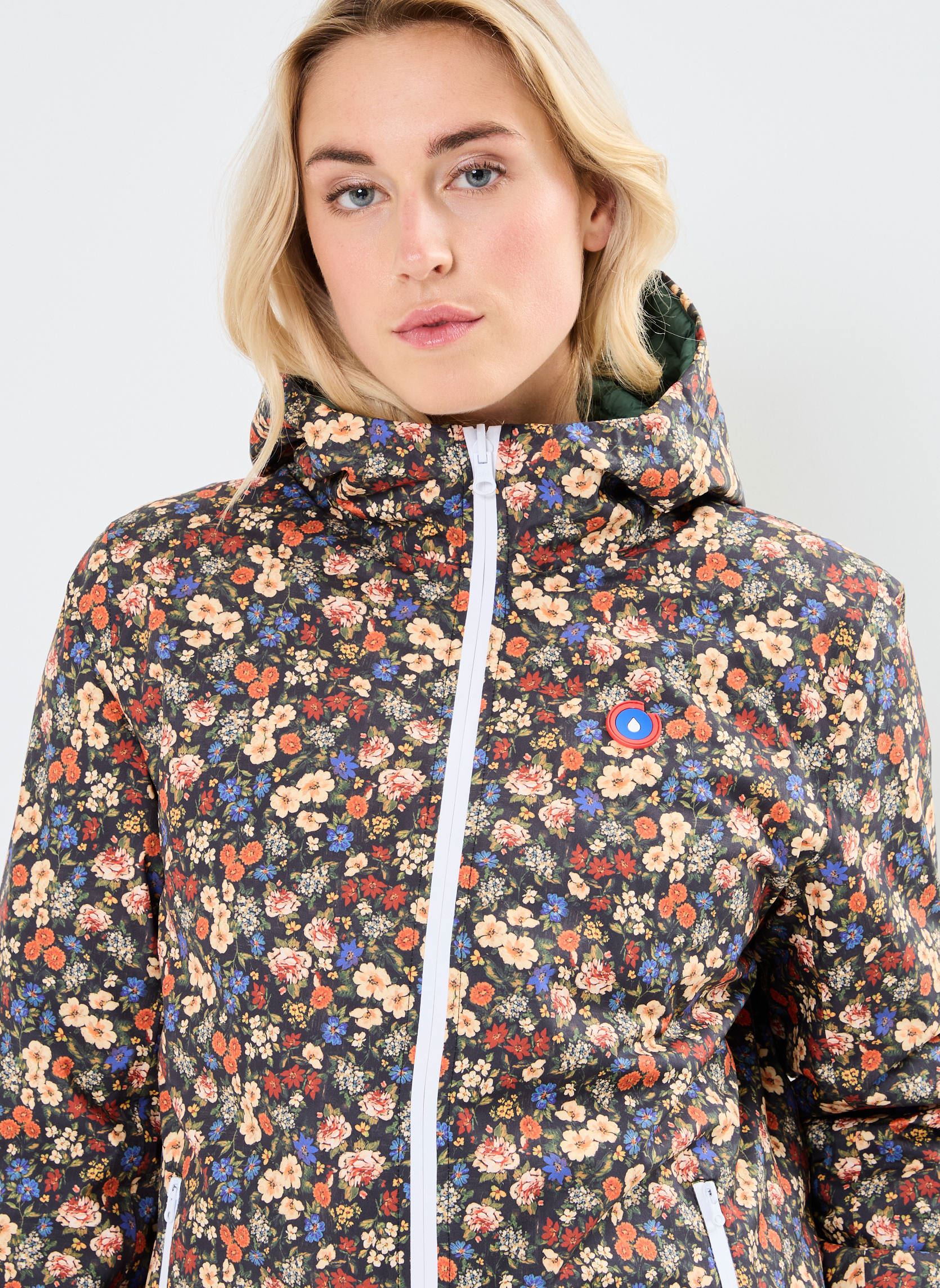 Regenjassen Charonne réversible dames groen FLOTTE Regenjassen Charonne réversible dames groen Bloom Sapin
