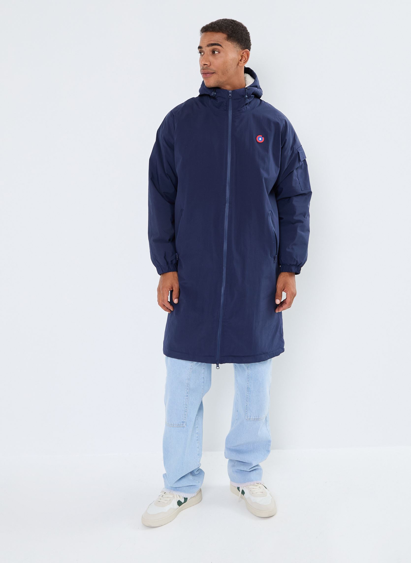 Parkas Turenne herren blau FLOTTE Parkas Turenne herren blau Indigo / Coquille